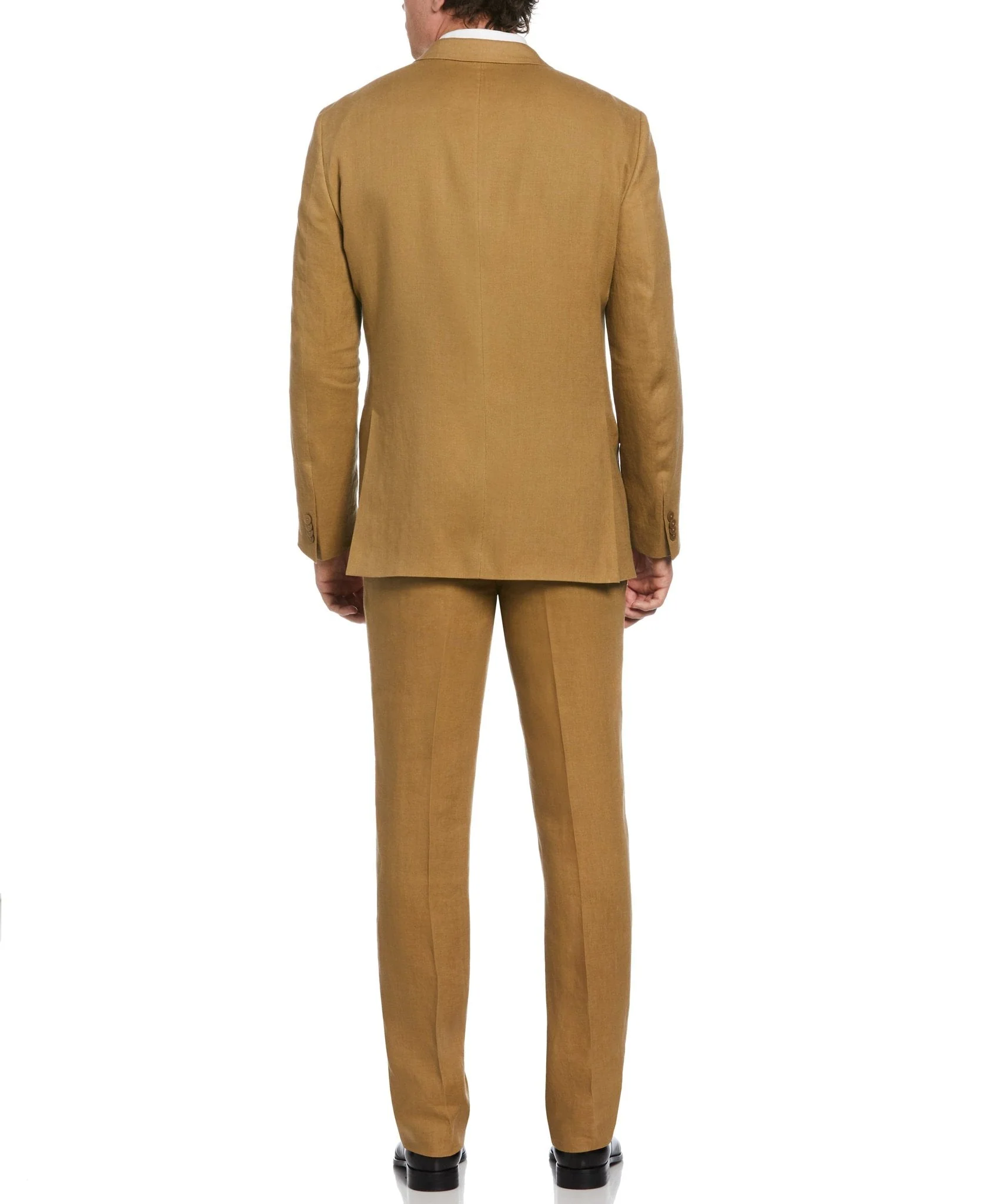100% Linen Tan Suit - Image 3