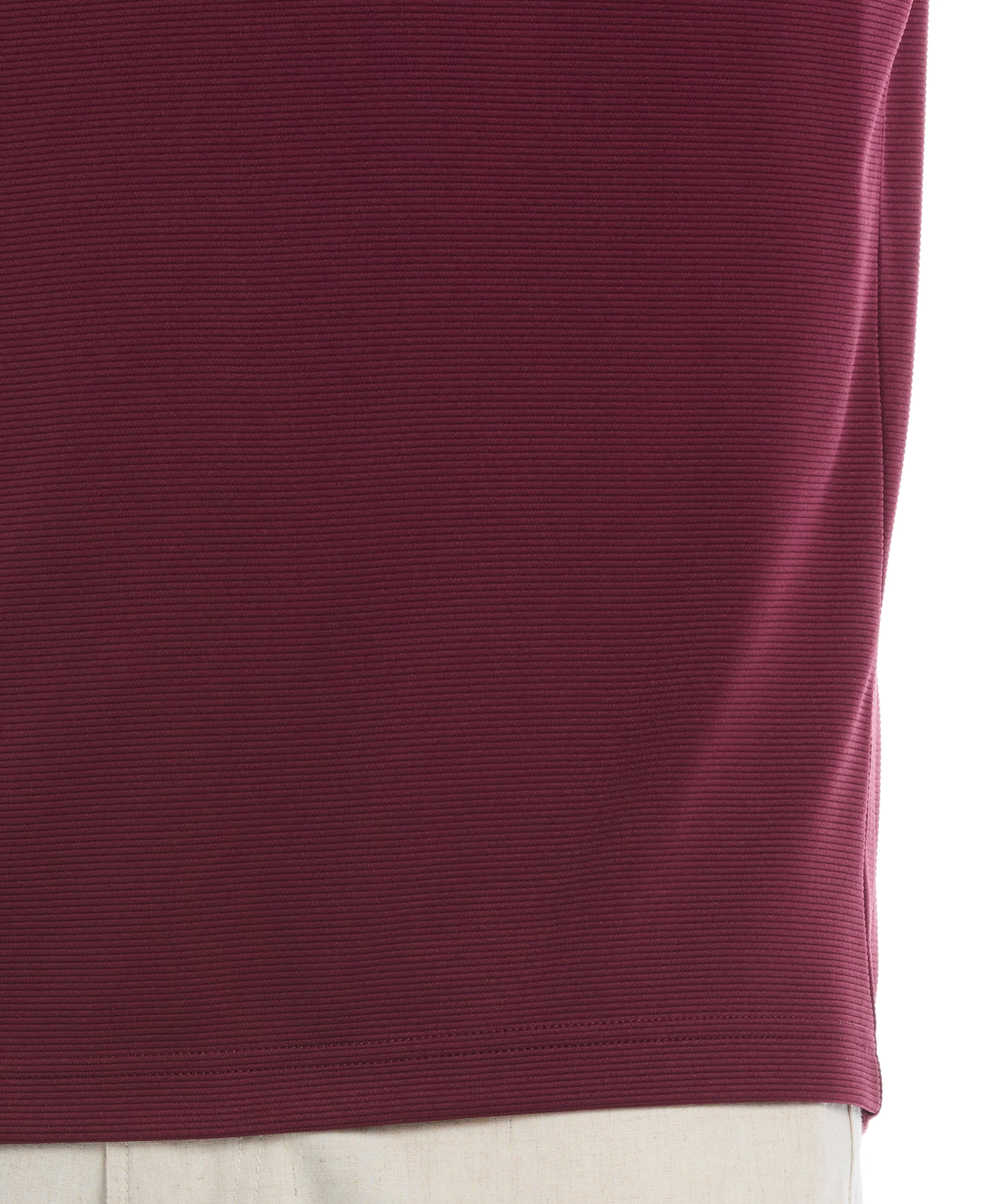 Solid Textured 1/4 Zip Pullover Sweater - Image 47
