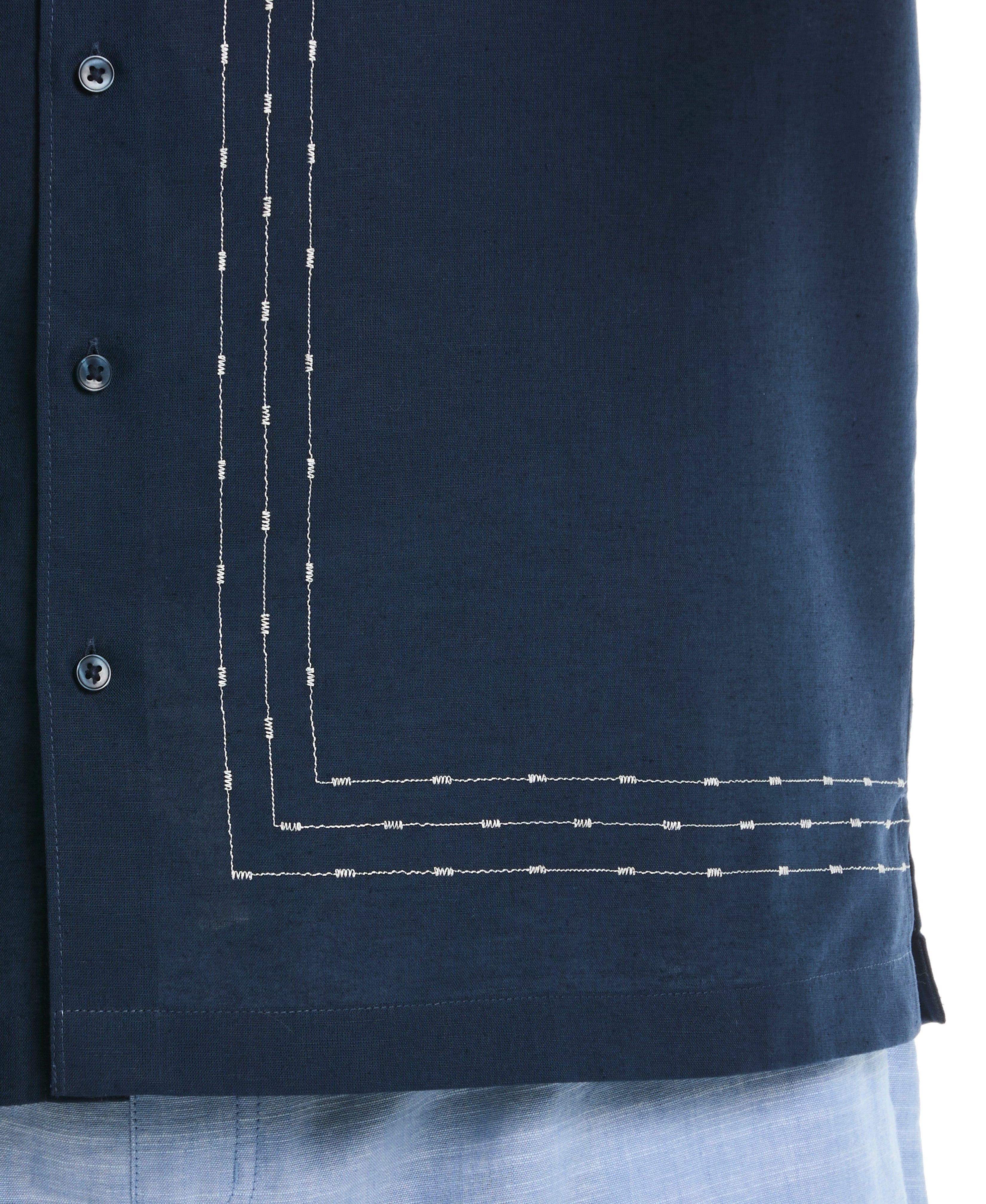 Big & Tall L-Shape Embroidered Shirt - Image 4