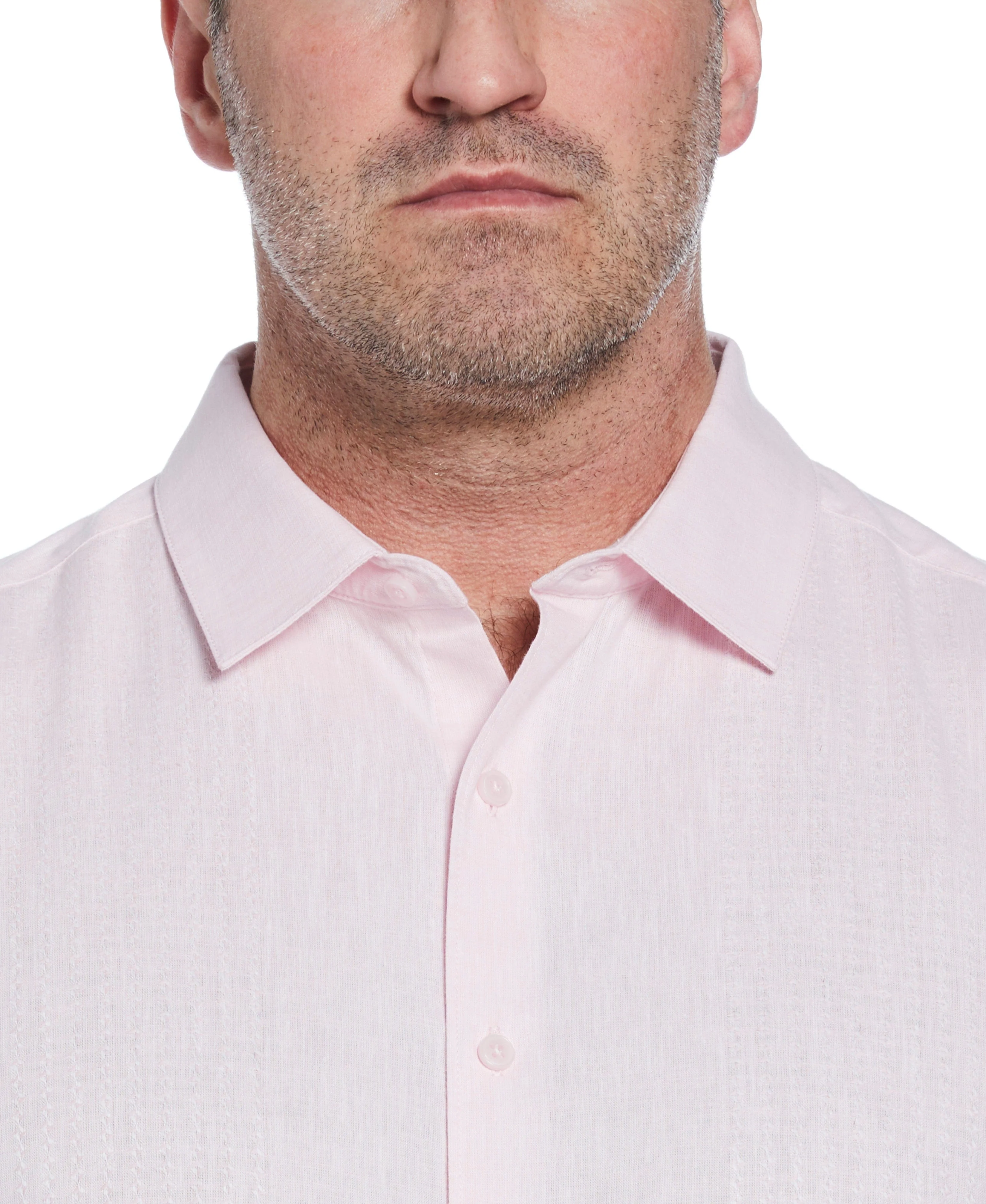 Big & Tall Engineered Dobby Panel Shirt - Image 18