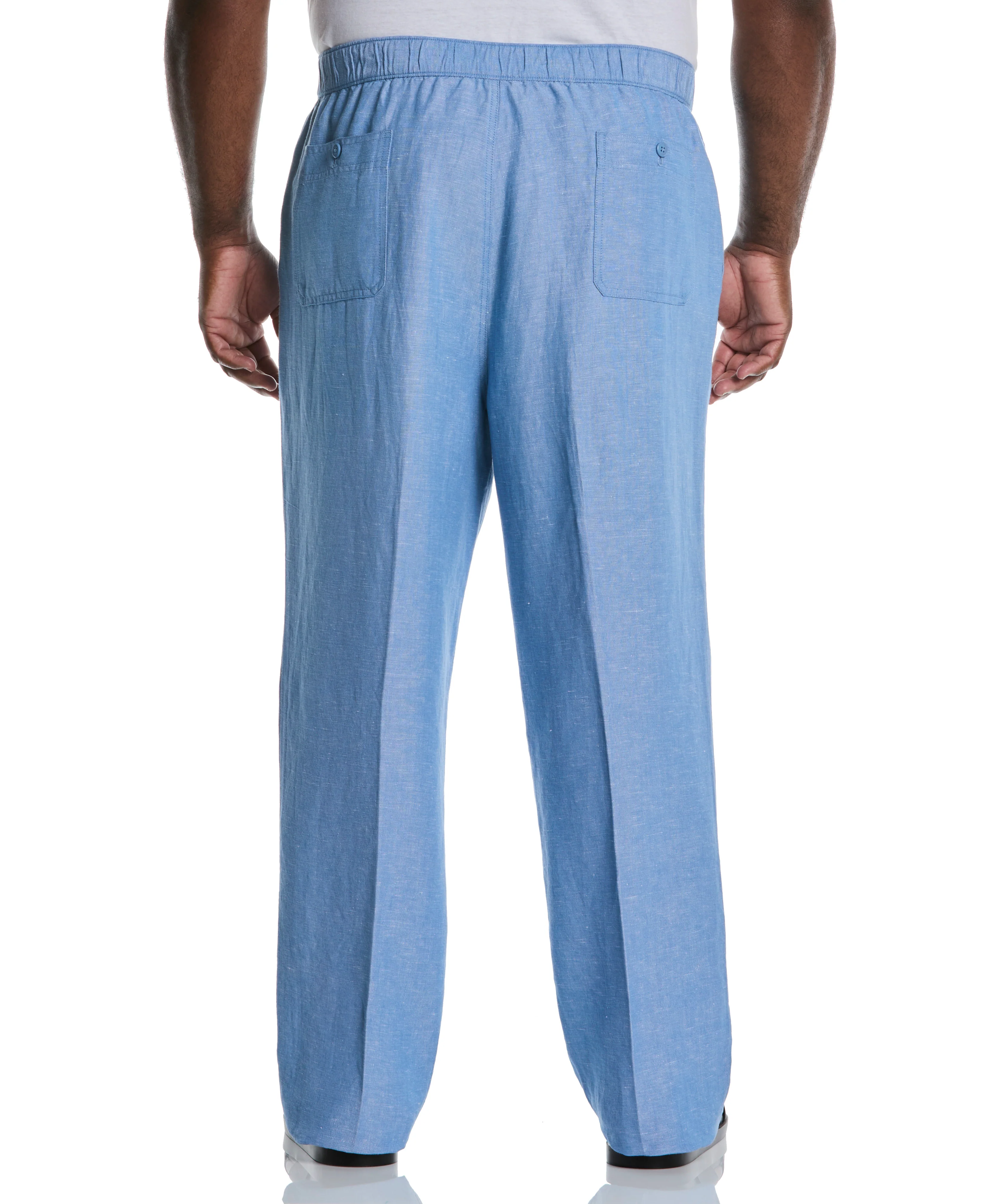 Big & Tall Core Drawstring Linen-Blend Pants - Image 32