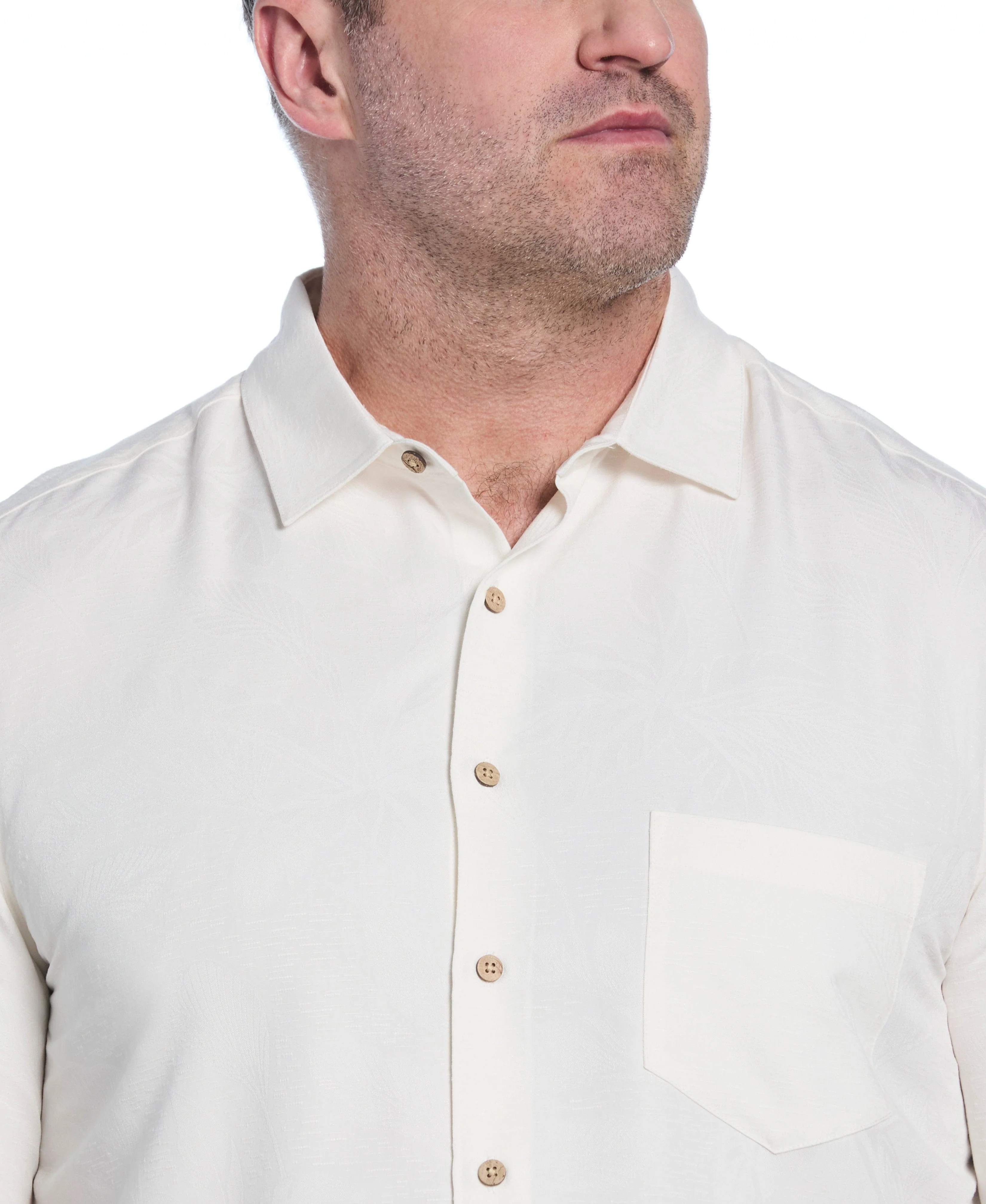 Big & Tall Palm Print Shirt - Image 28