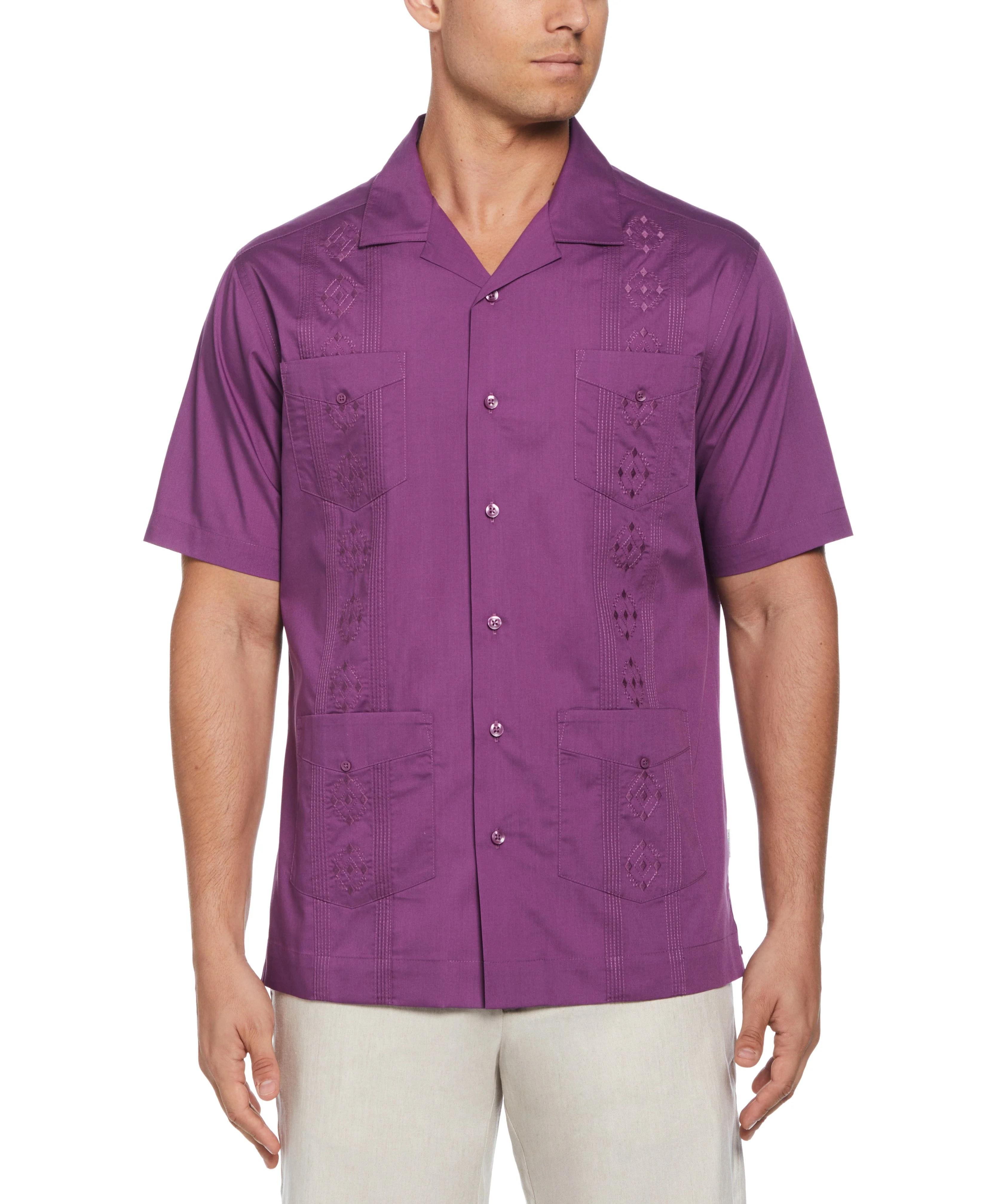 Big & Tall Authentic Embroidered Guayabera - Image 28