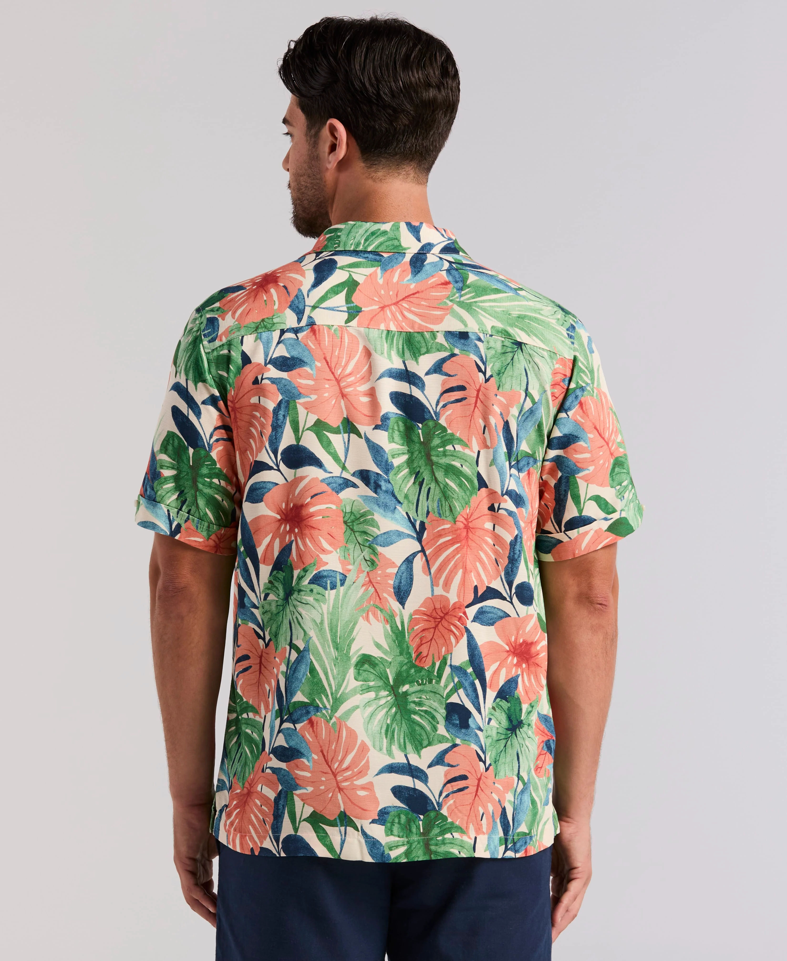 Botanical Print Shirt - Image 3