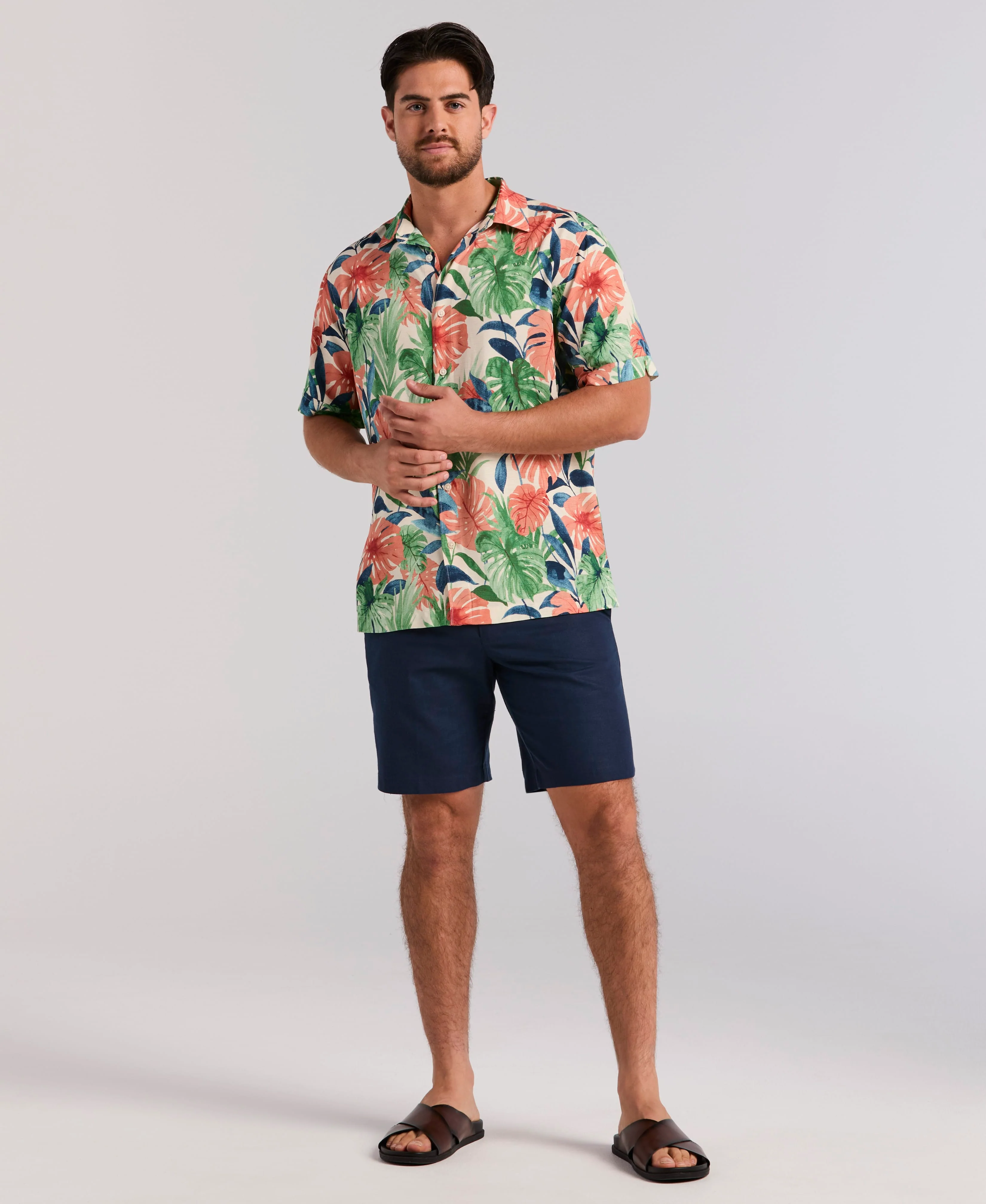 Botanical Print Shirt - Image 4