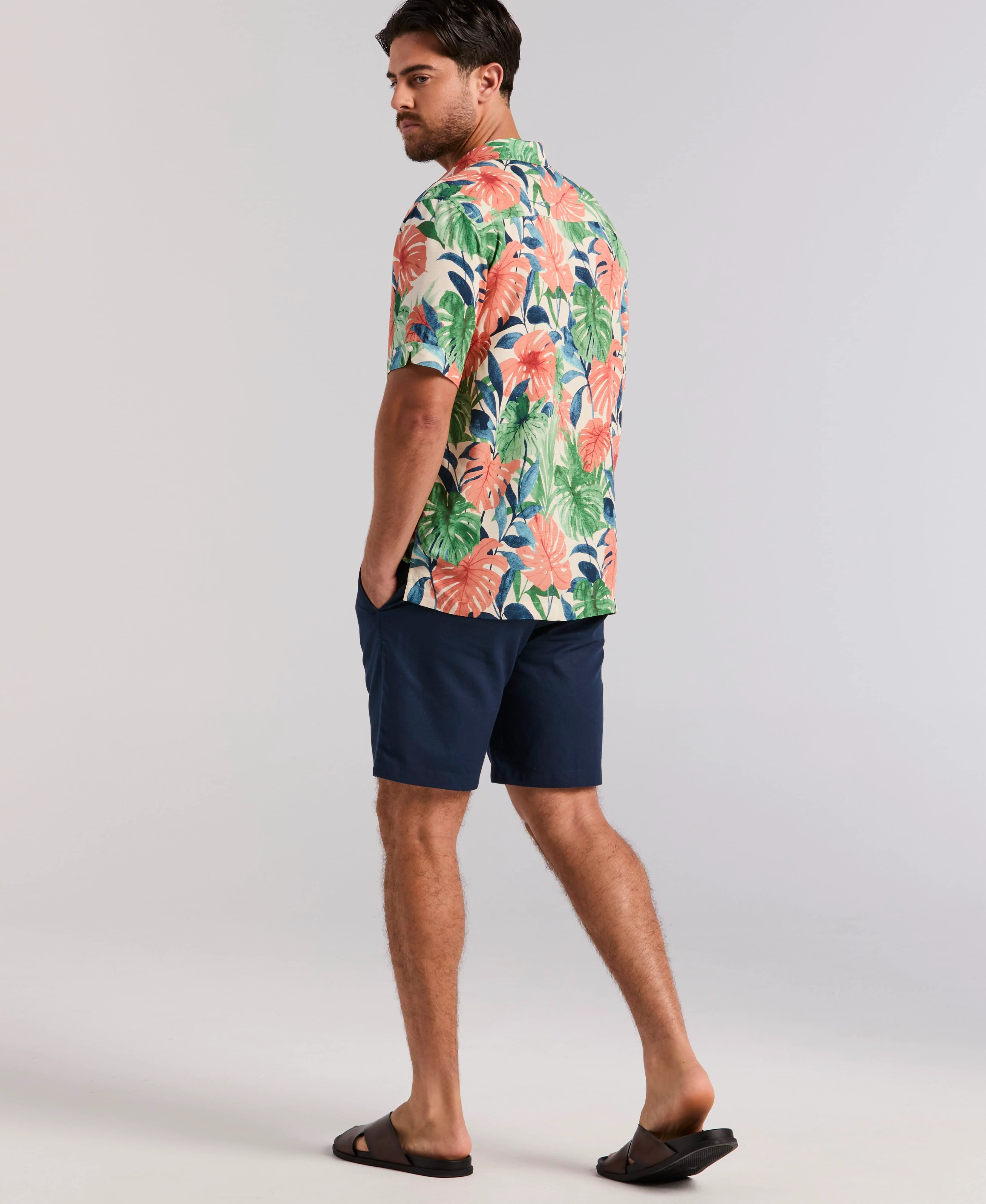 Botanical Print Shirt - Image 5