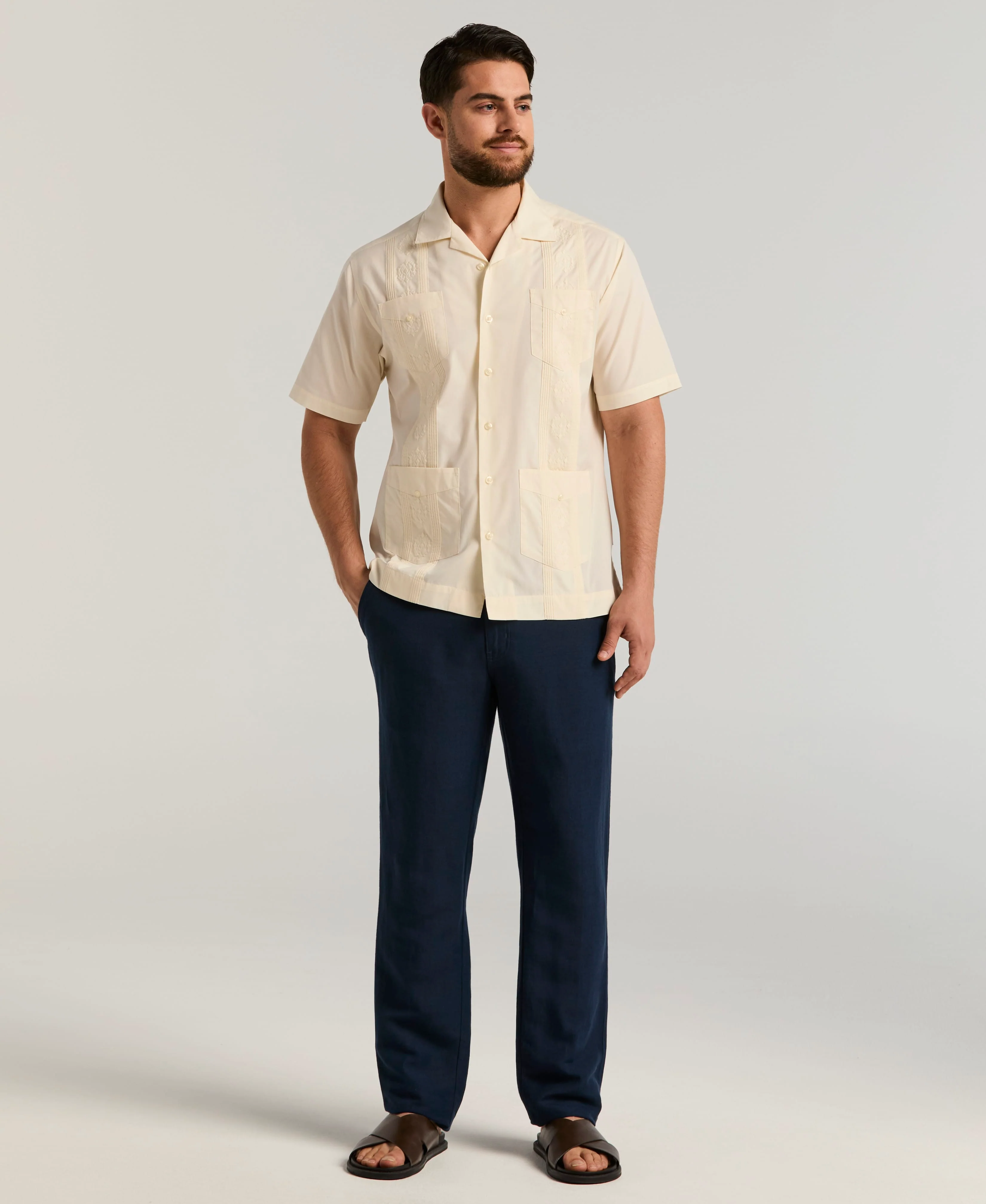 Authentic Embroidered Guayabera - Image 20