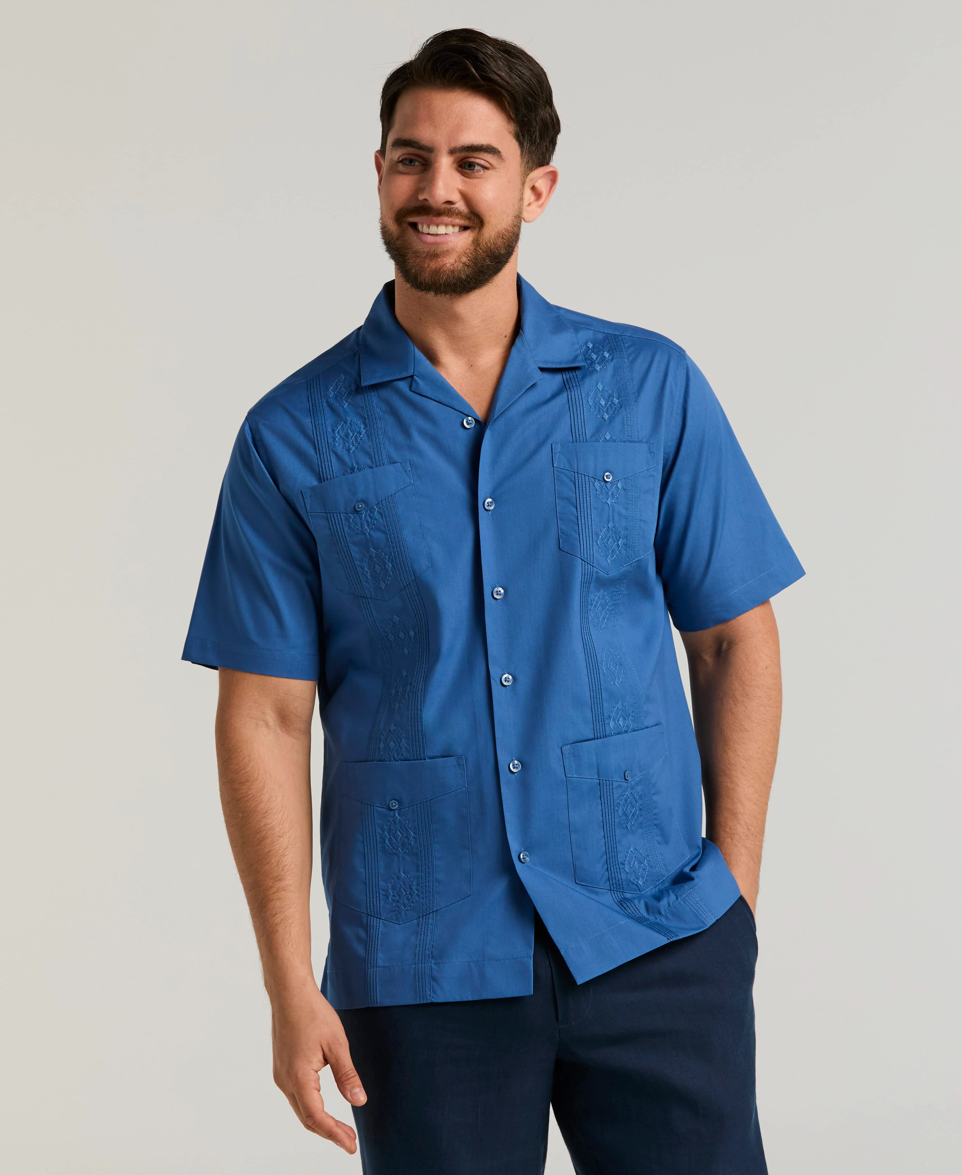 Authentic Embroidered Guayabera - Image 6