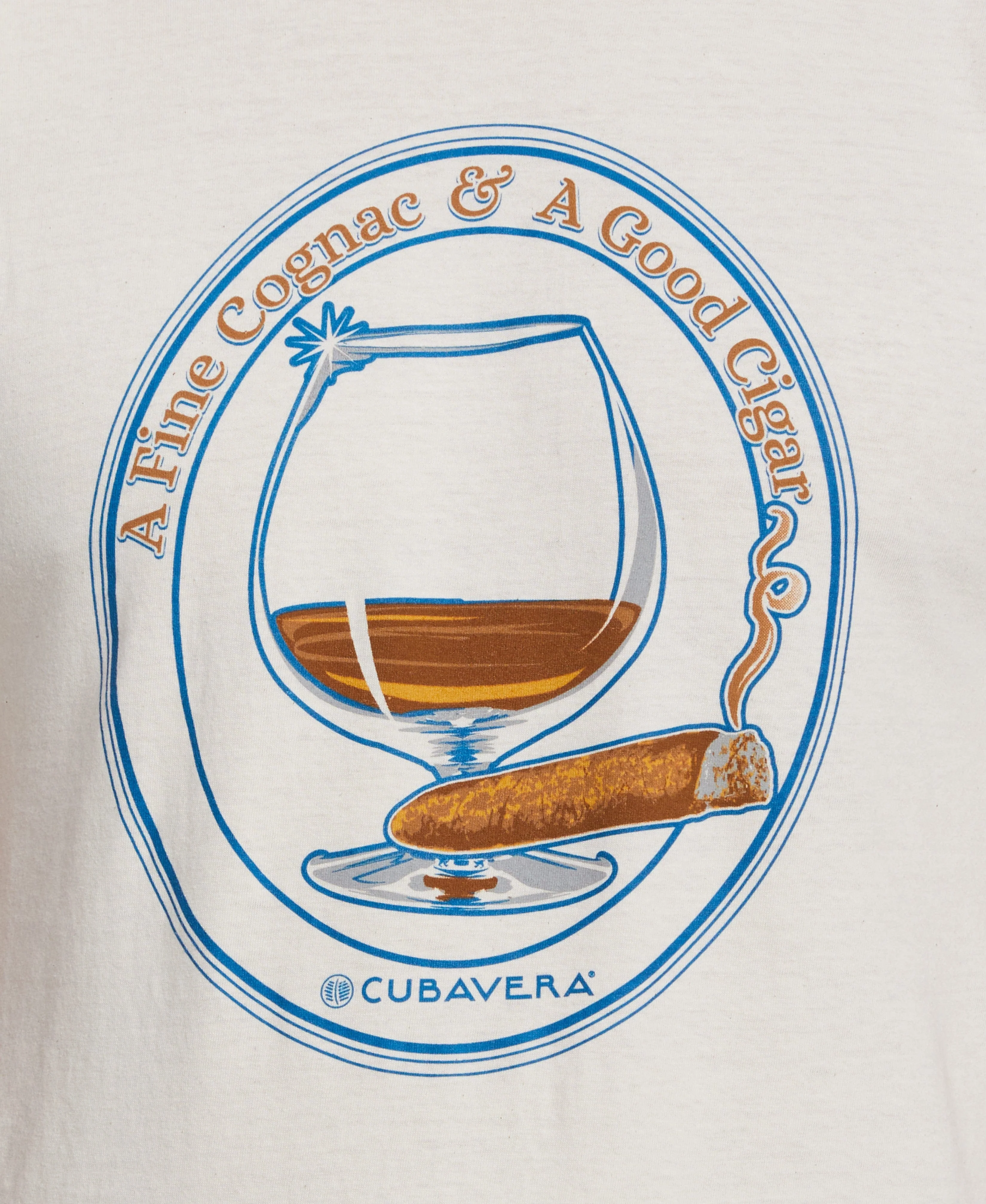 Cognac Print Tee - Image 3