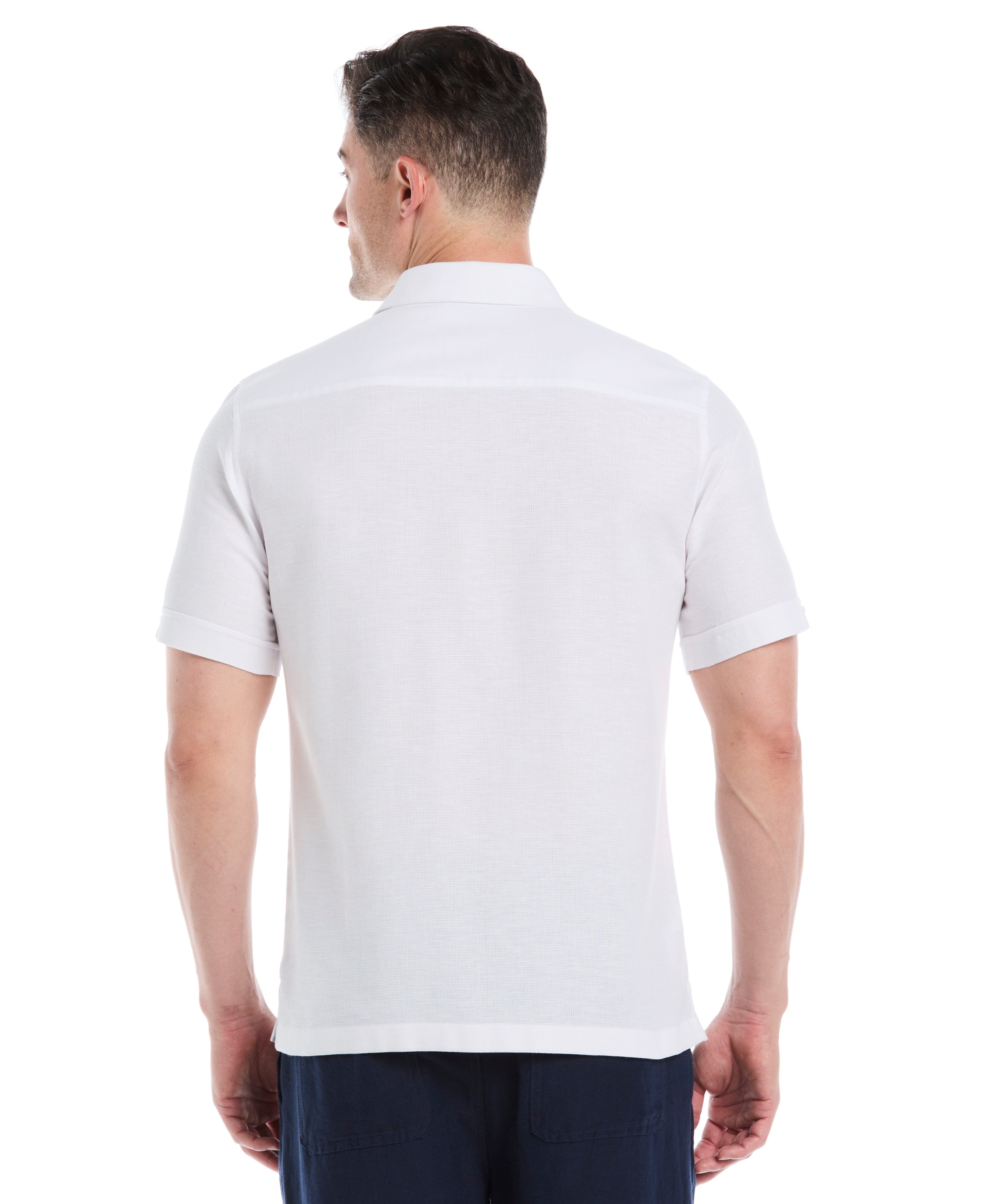Panel Cotton-Linen Shirt - Image 4