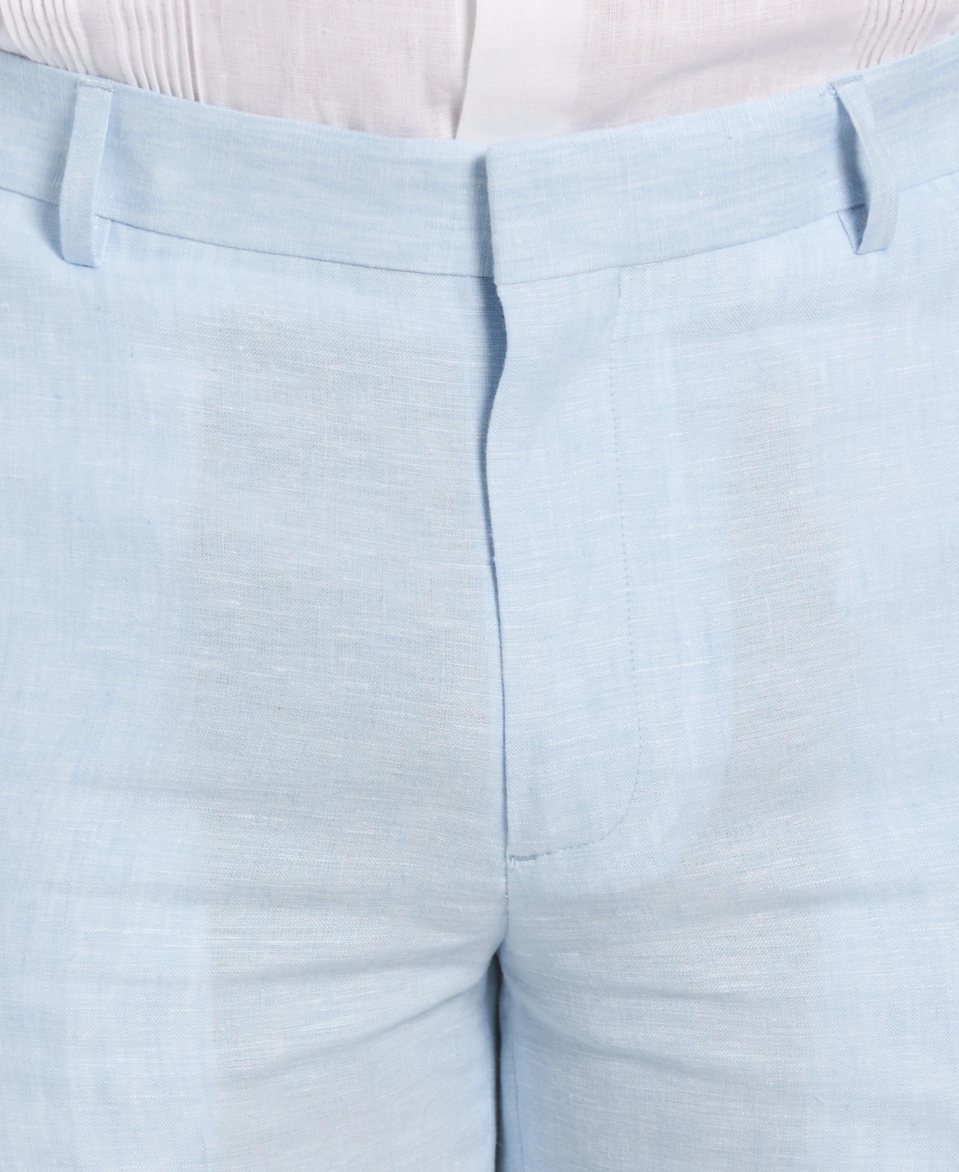 Delave Linen Flat Front Pants - Image 31