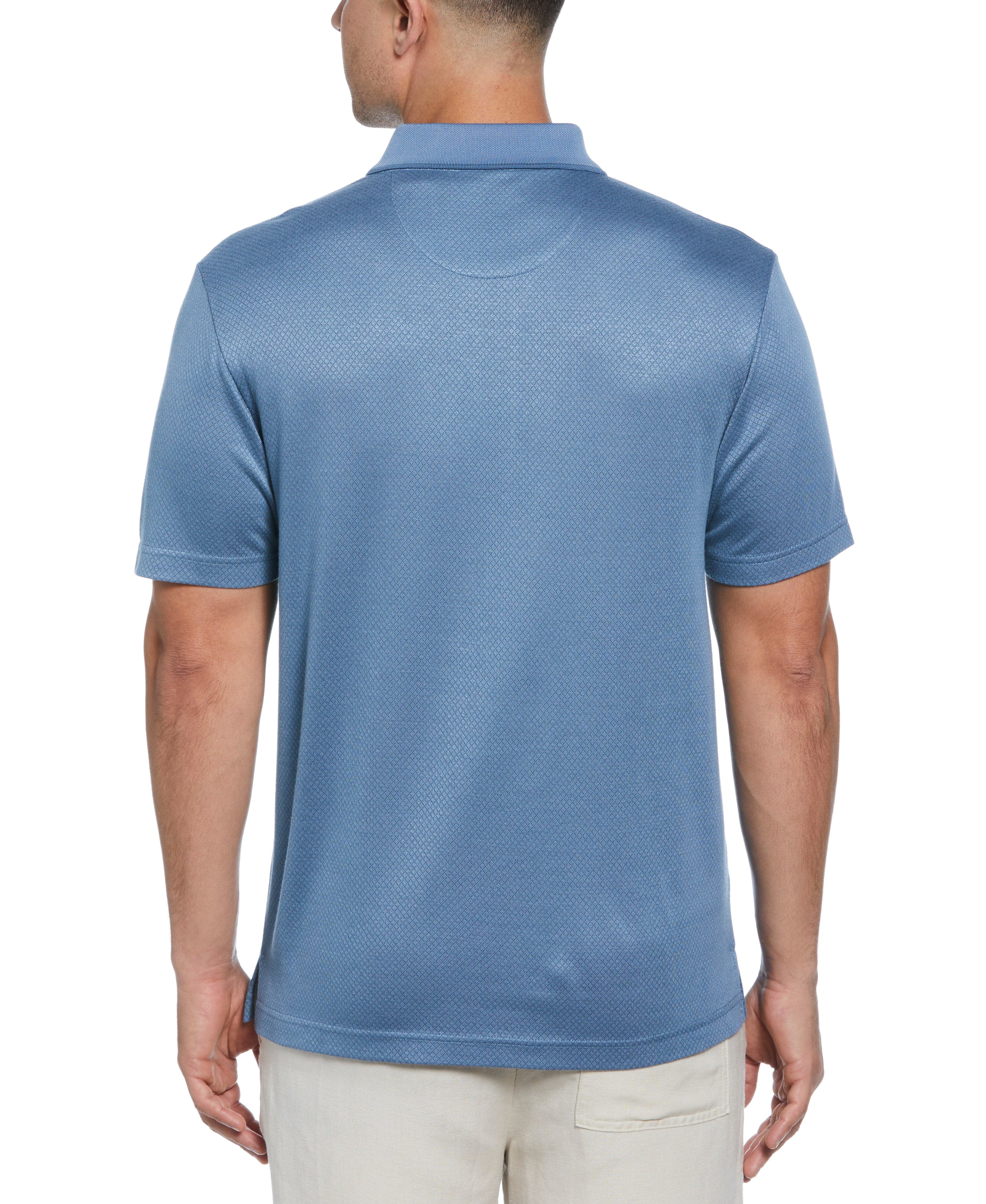 Diamond Jacquard Polo Shirt - Image 12