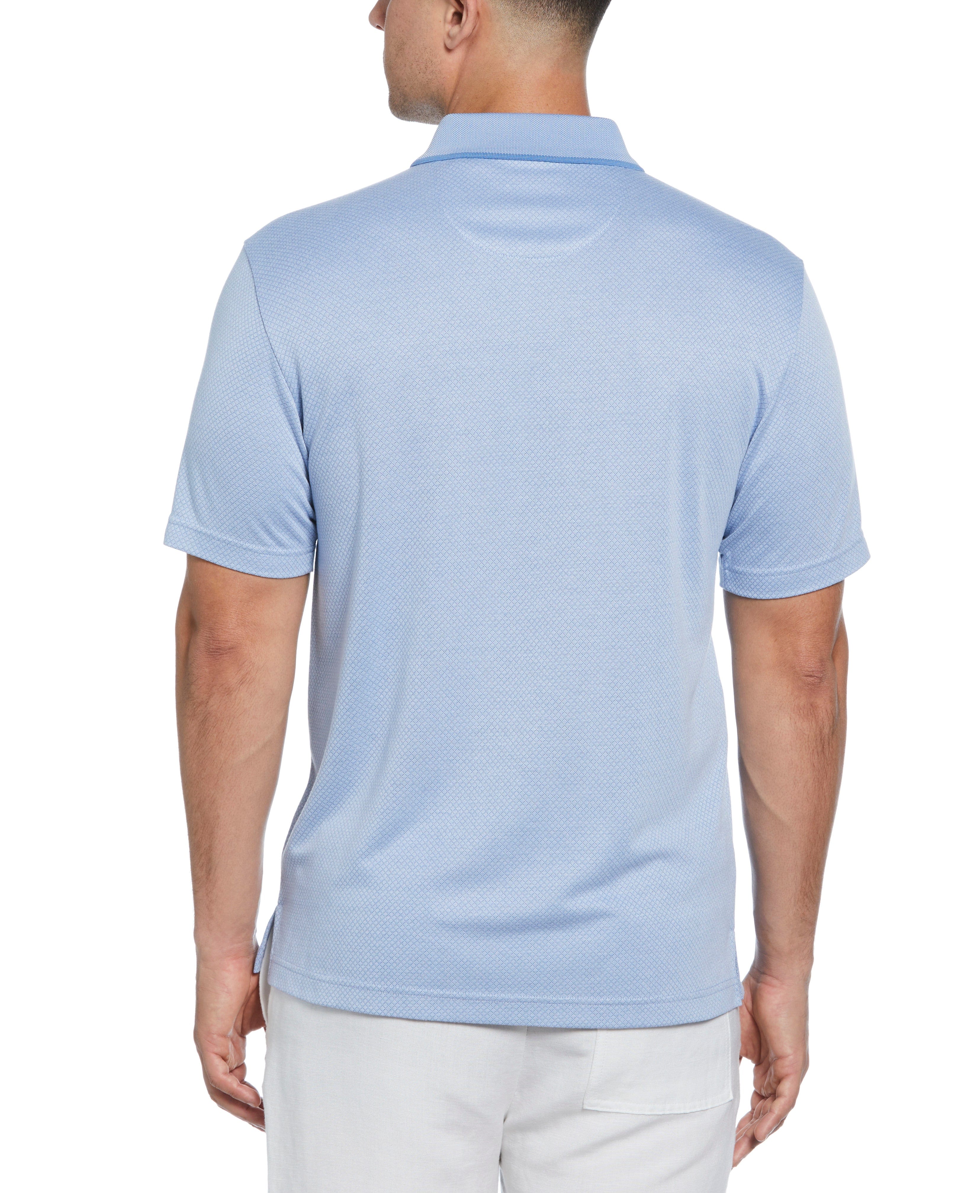 Diamond Jacquard Polo Shirt - Image 7
