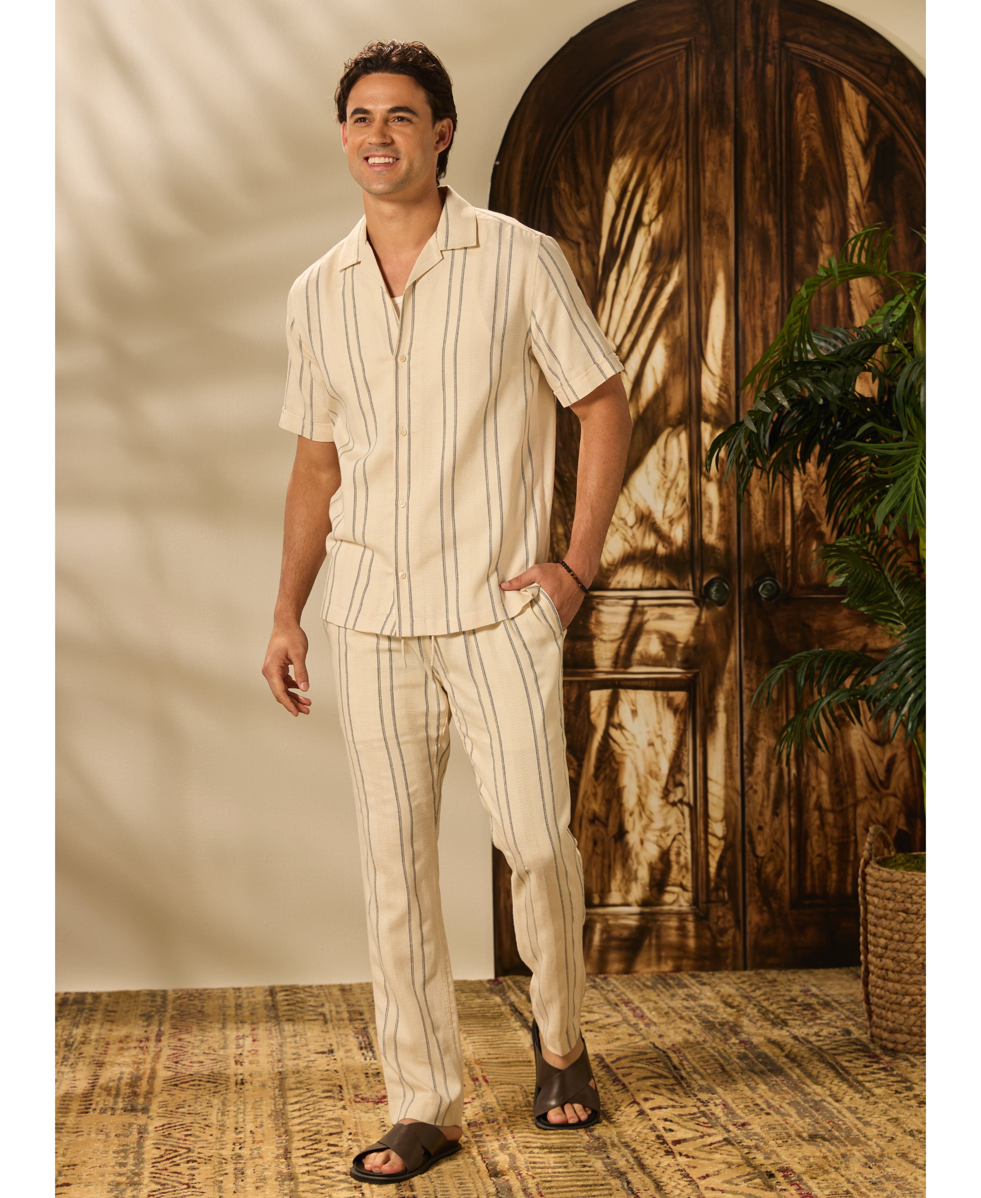Dobby Striped Shirt - Image 2