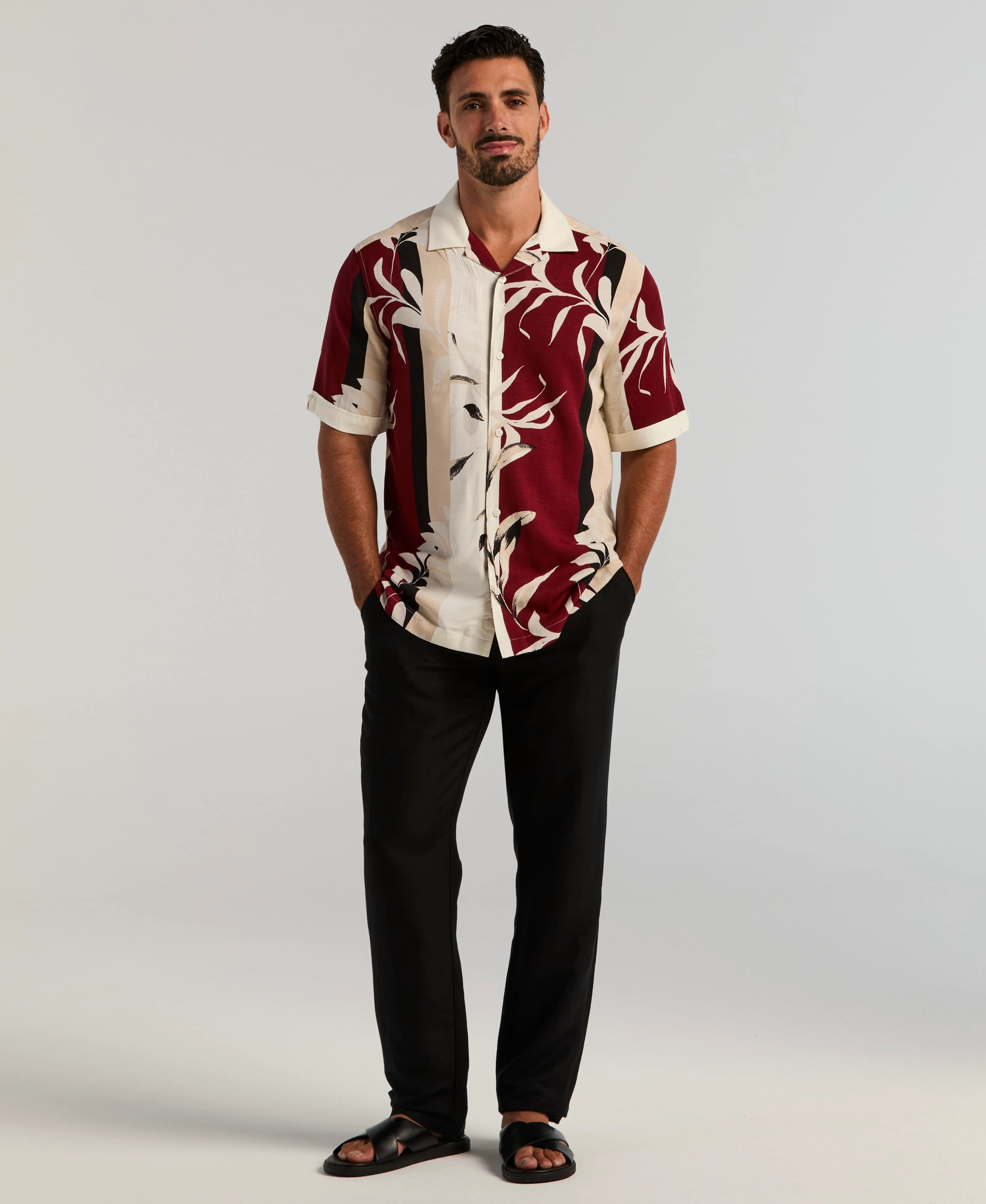 Engineered Stripe Print Shirt - Image 4
