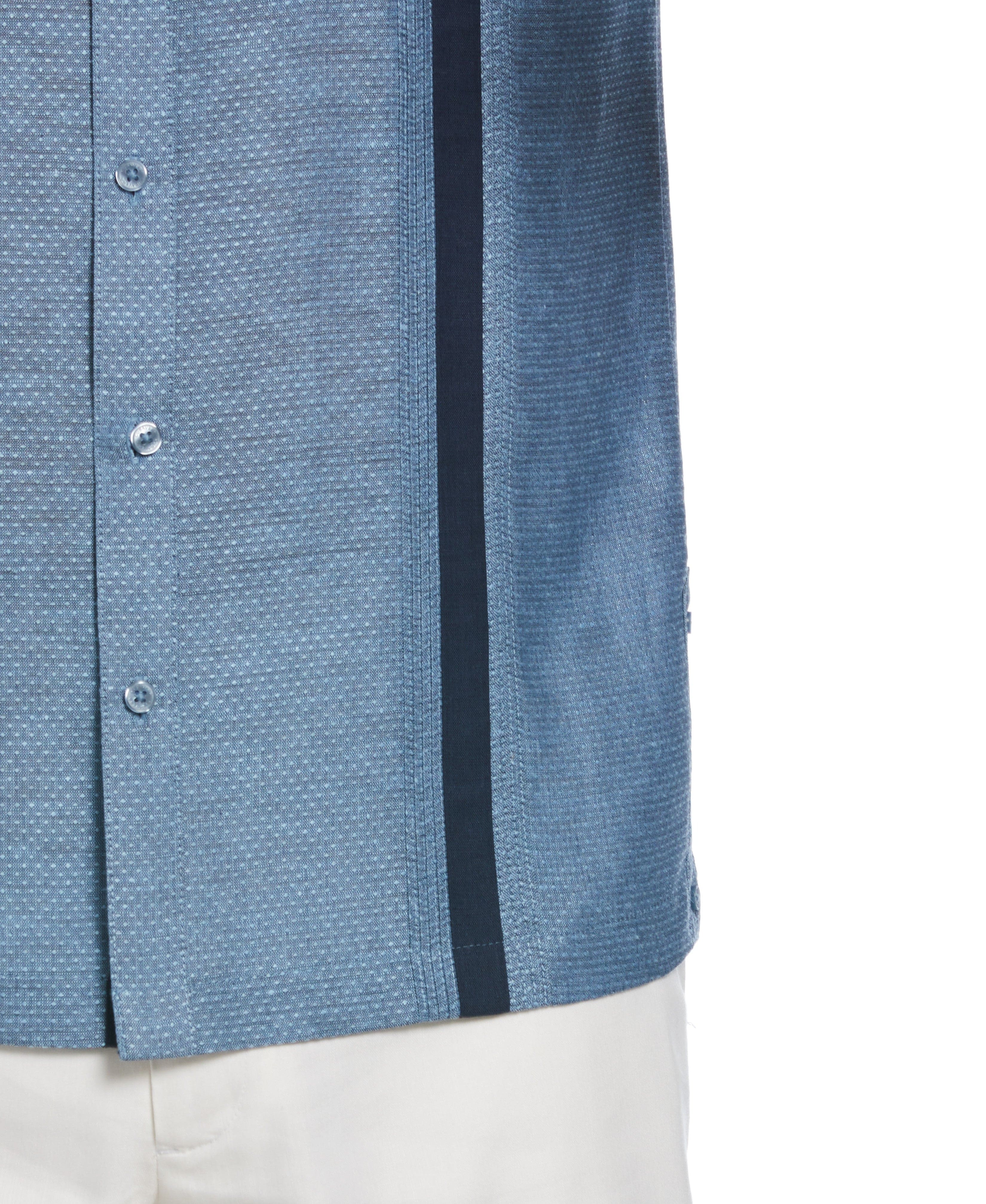 Fashion Double Pocket Guayabera - Image 4