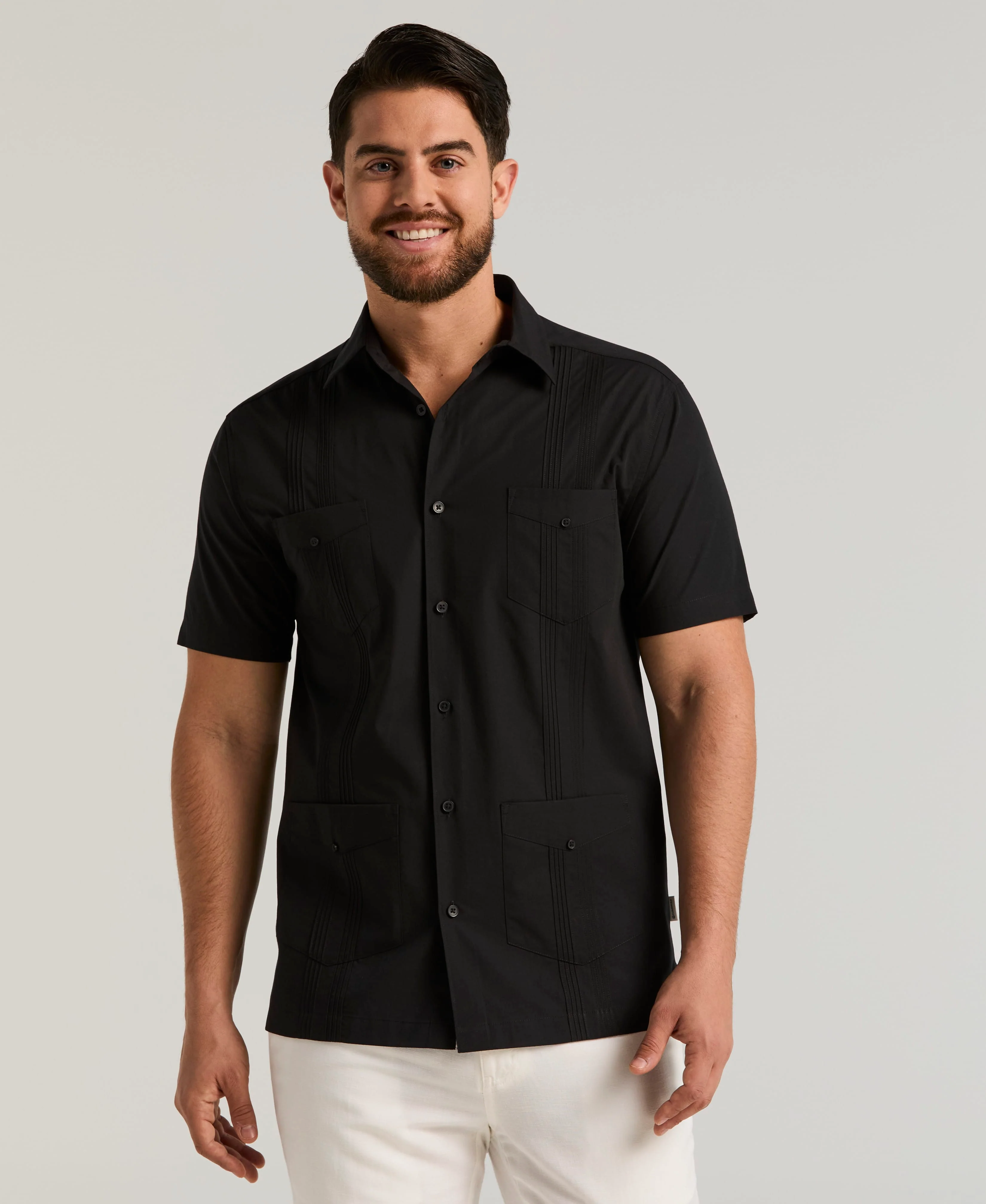 4- Pocket Guayabera
