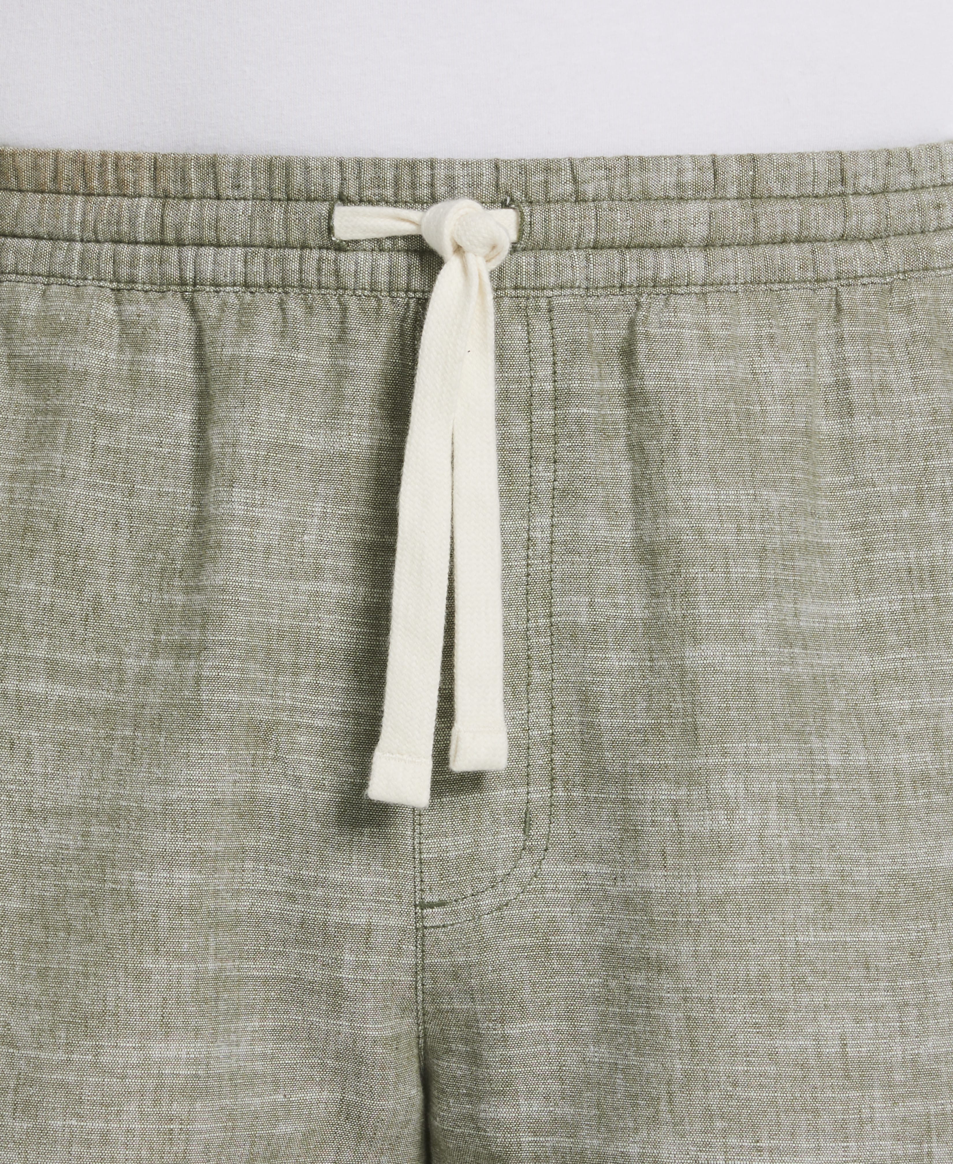 Linen Blend 7" Cross Dyed Slub Short - Image 11