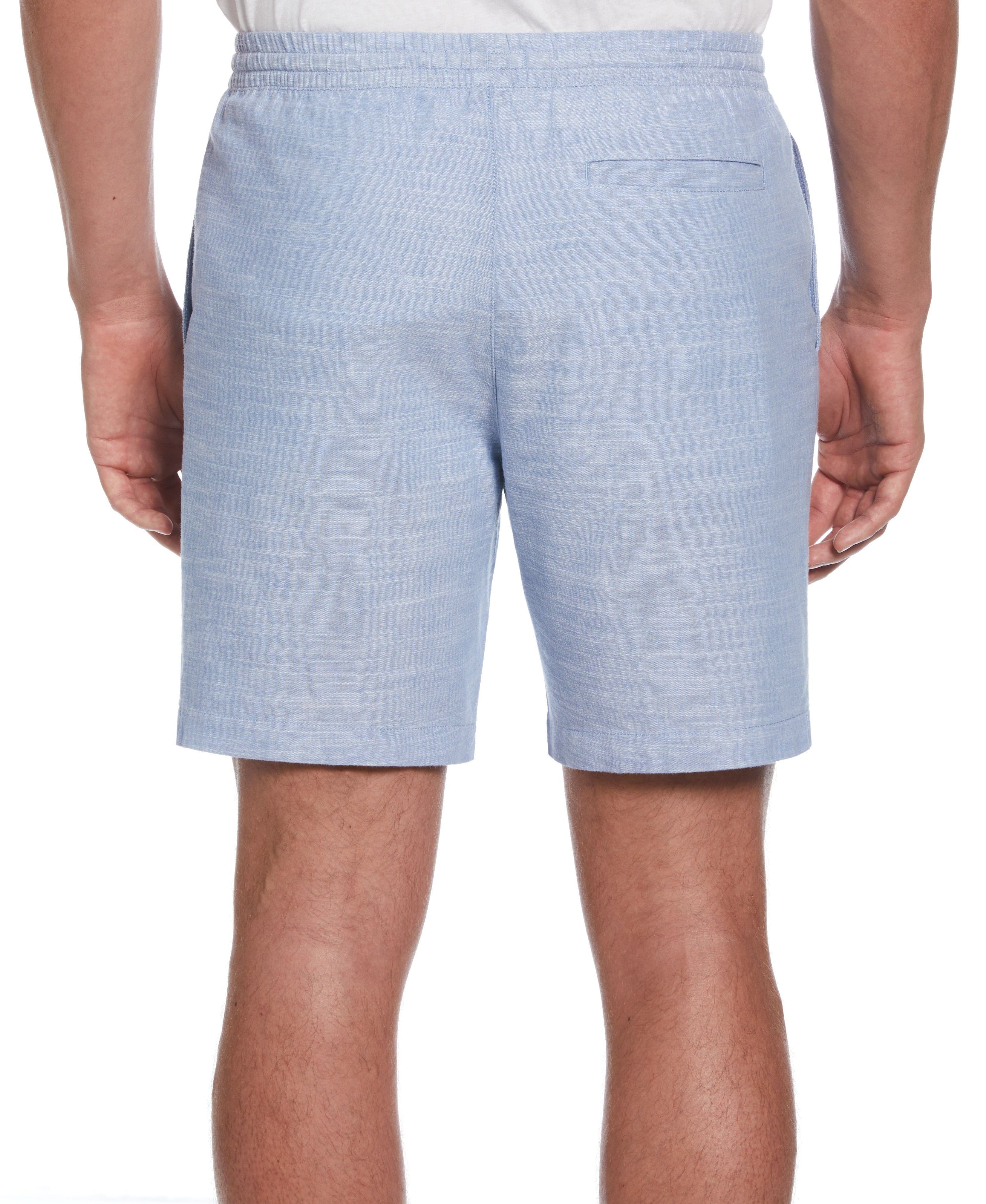 Linen Blend 7" Cross Dyed Slub Short - Image 7