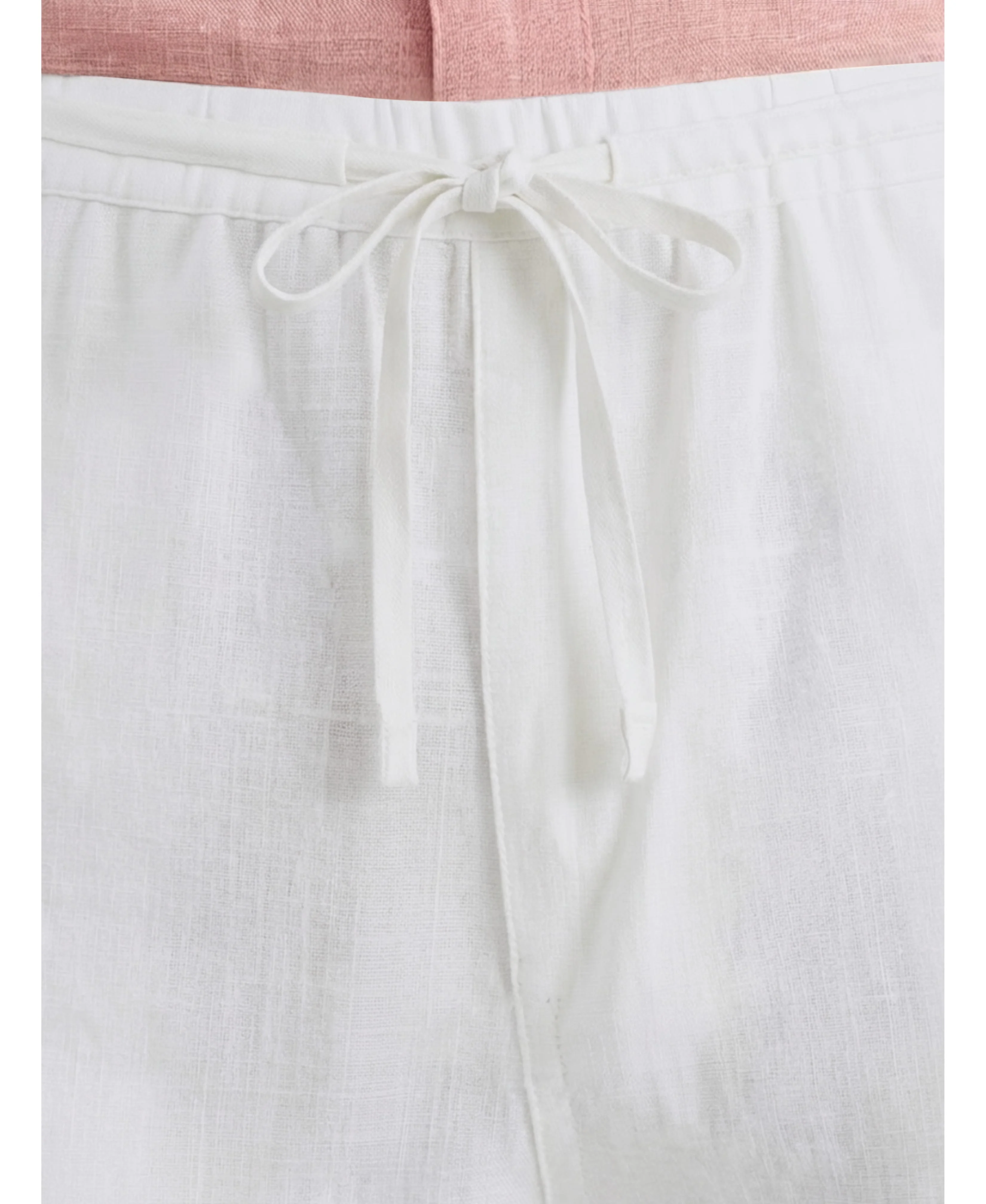 Linen-Blend Core Drawstring Pants - Image 19