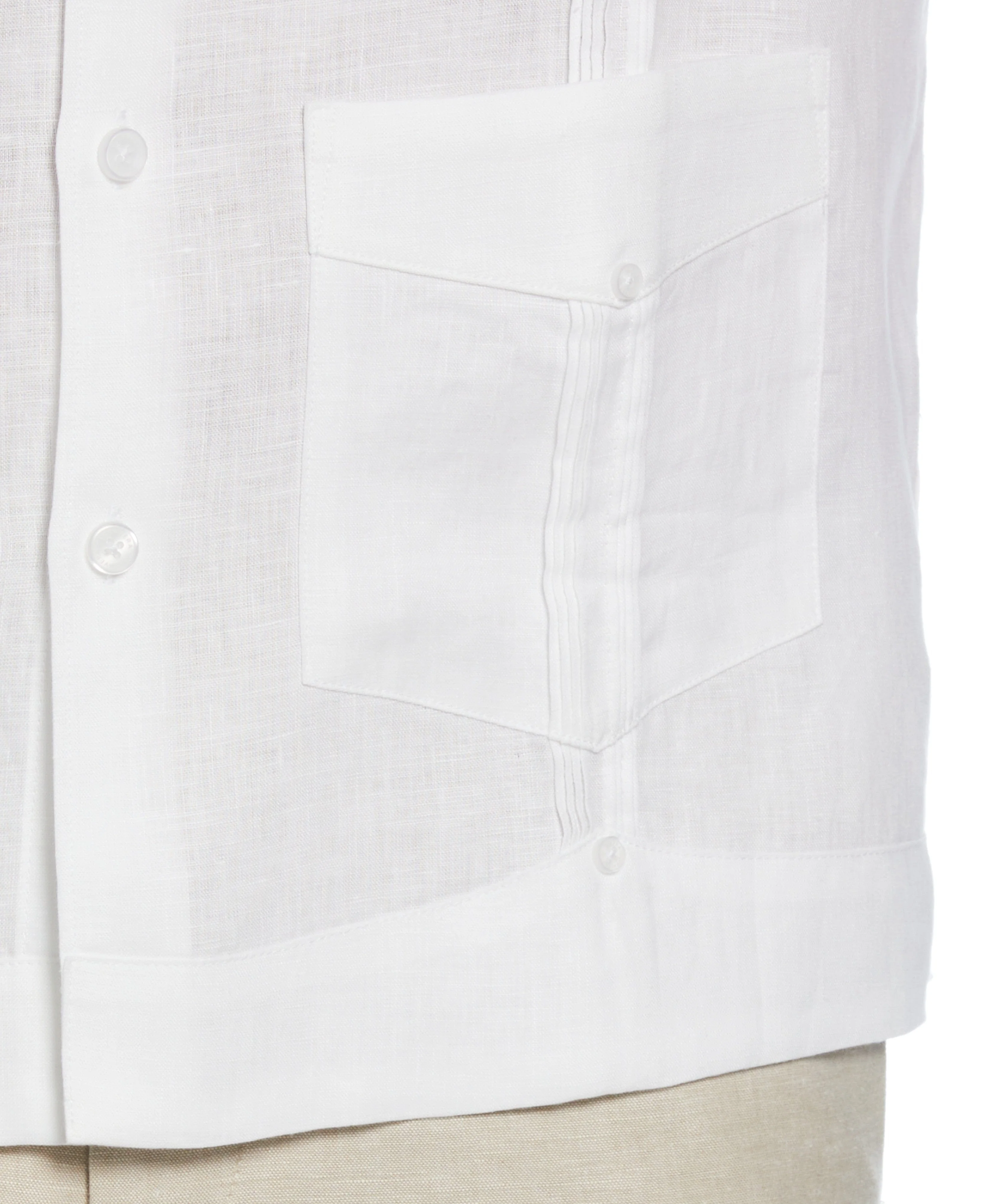 100% Linen Four-Pocket Guayabera - Image 19