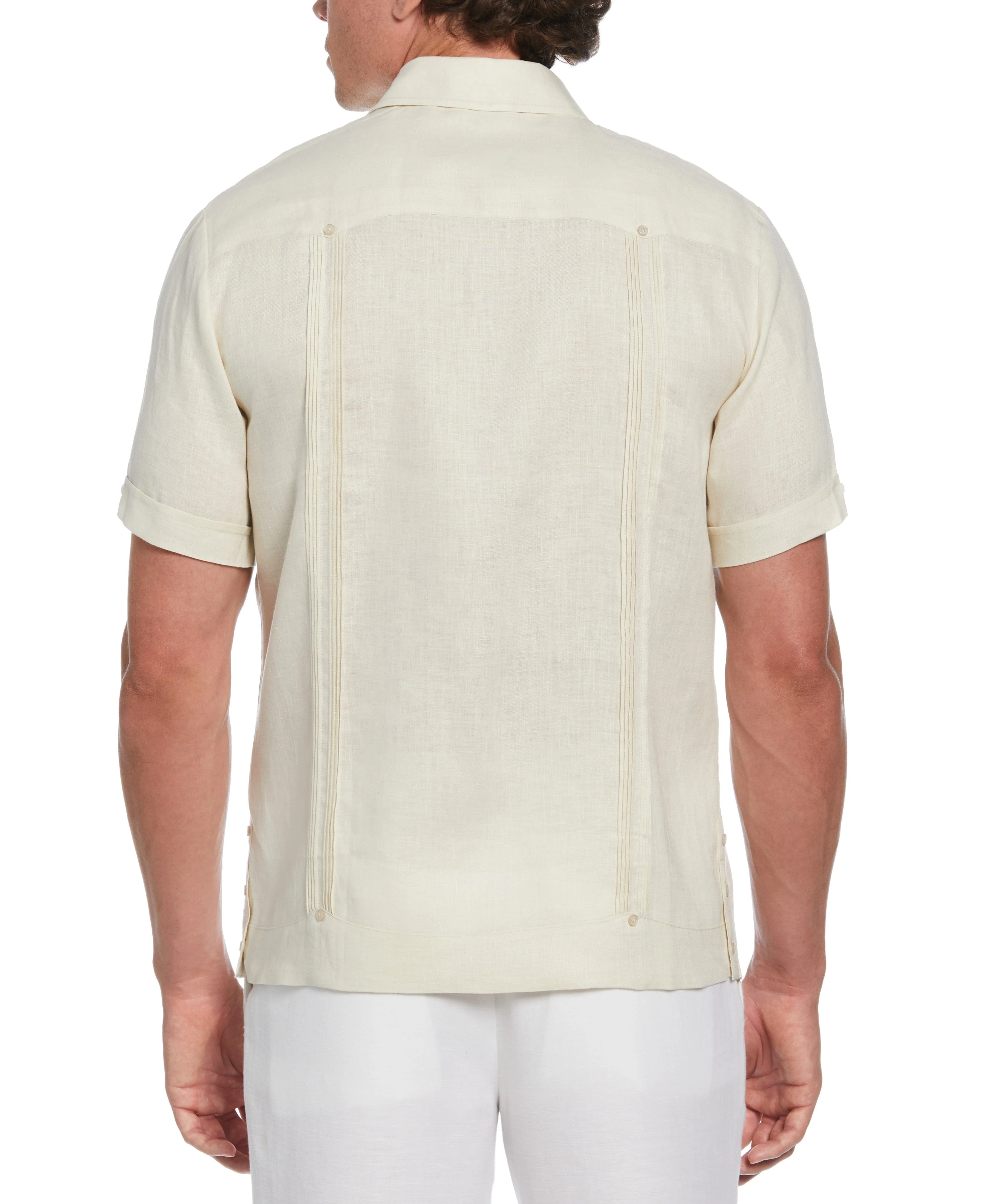 100% Linen Four-Pocket Guayabera - Image 3