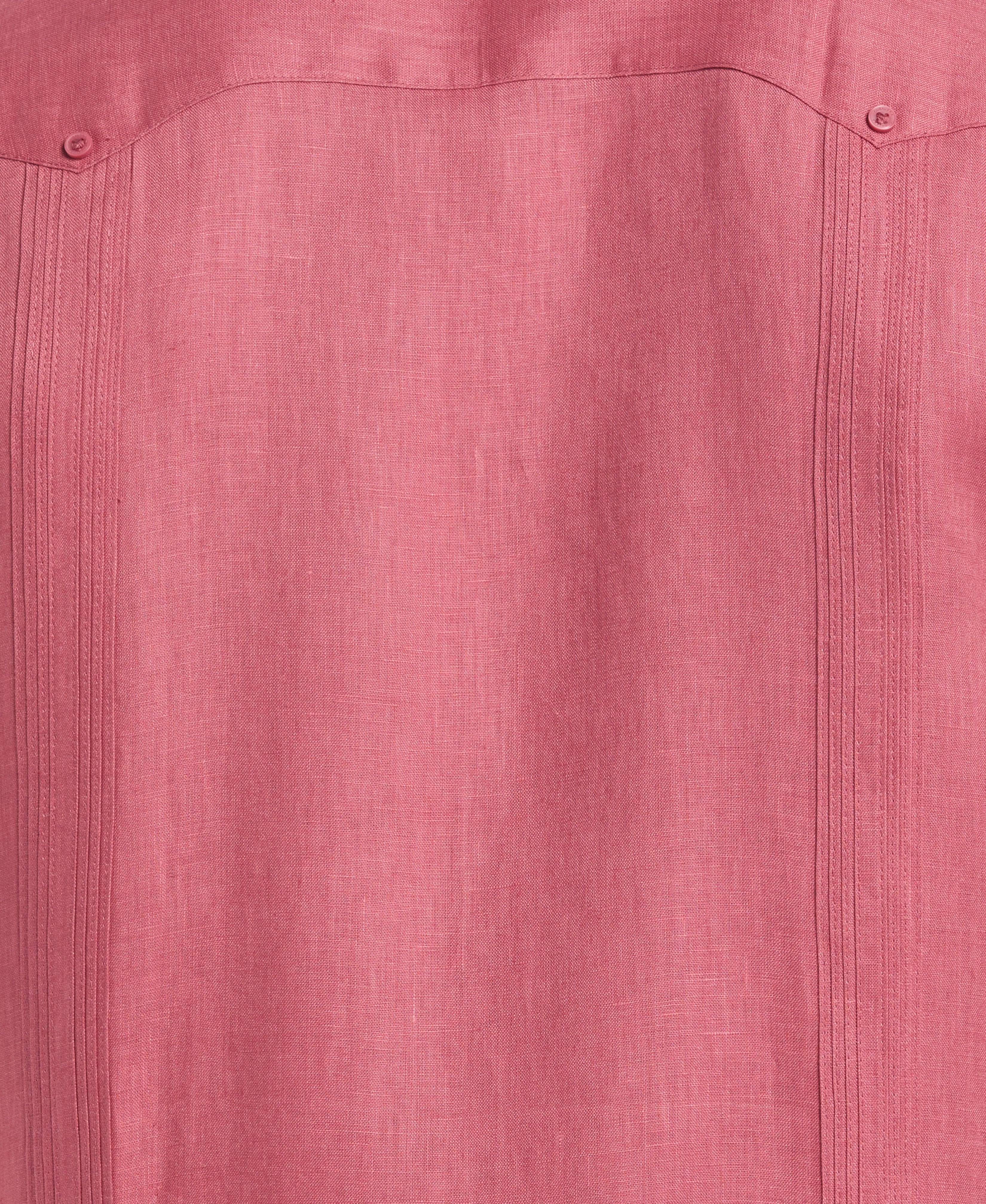 100% Linen Classic Guayabera Shirt - Short Sleeve - Image 29