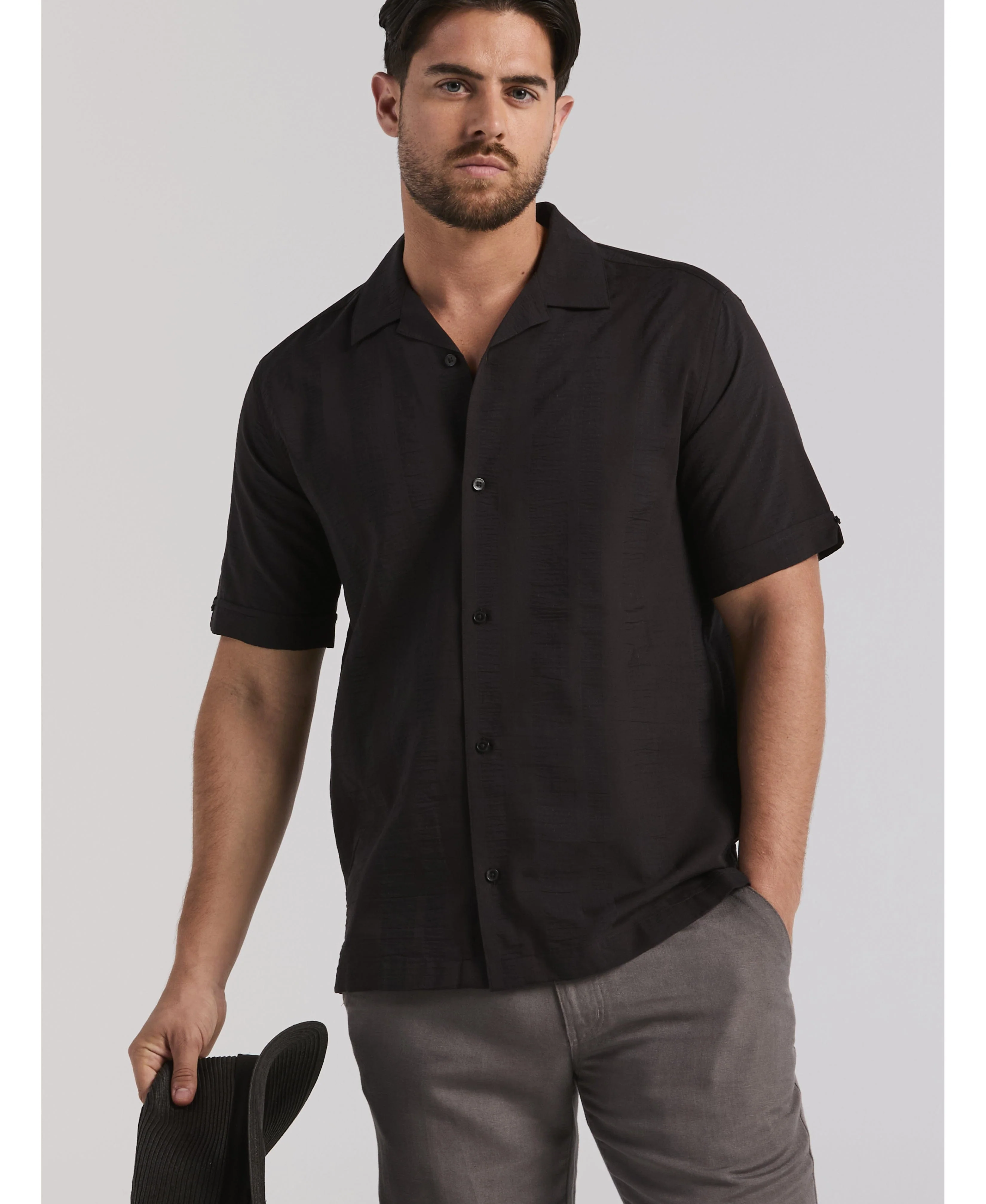Seersucker Textured Shirt - Image 7