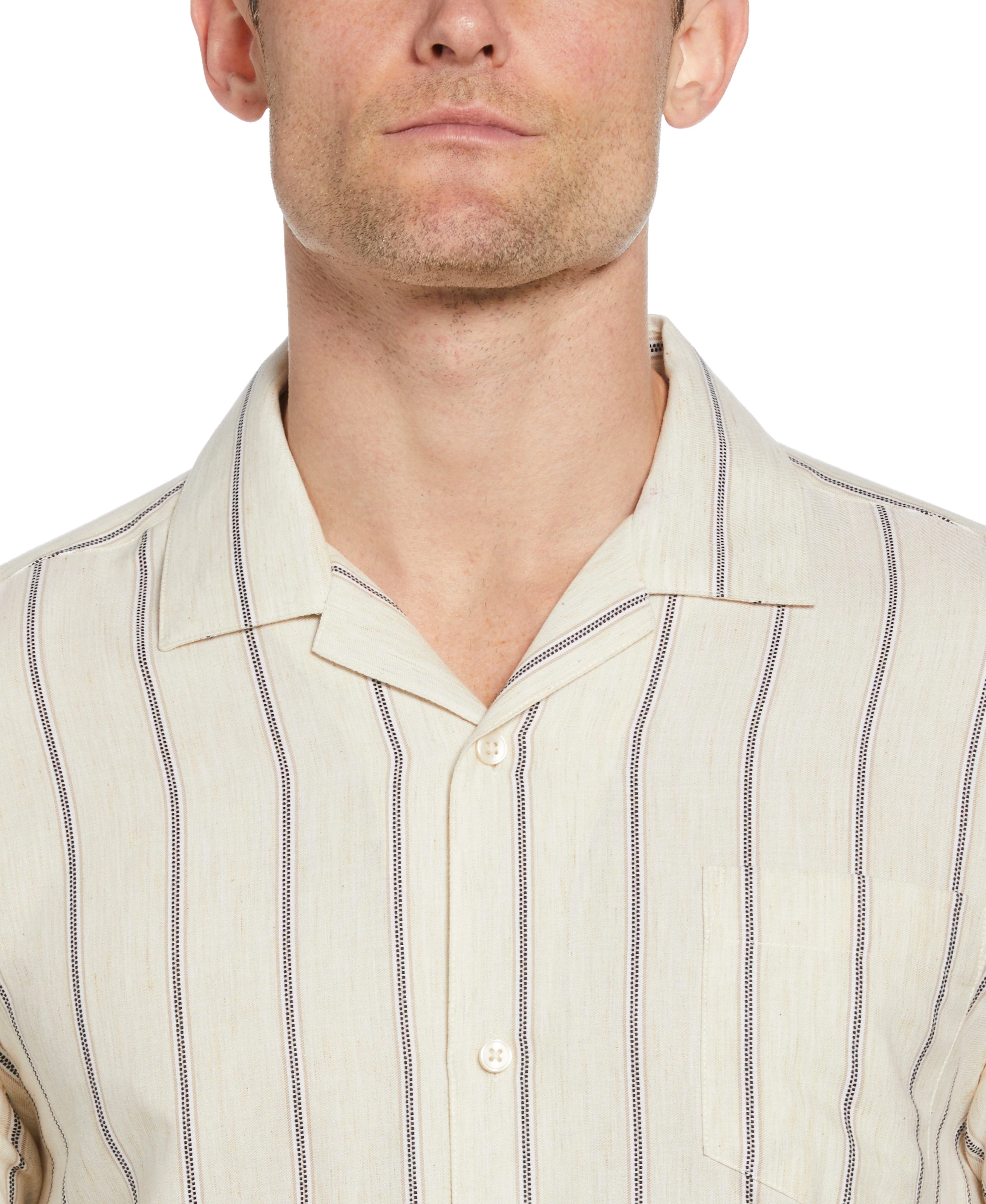 Space-Dyed Dobby Stripe Shirt - Image 4
