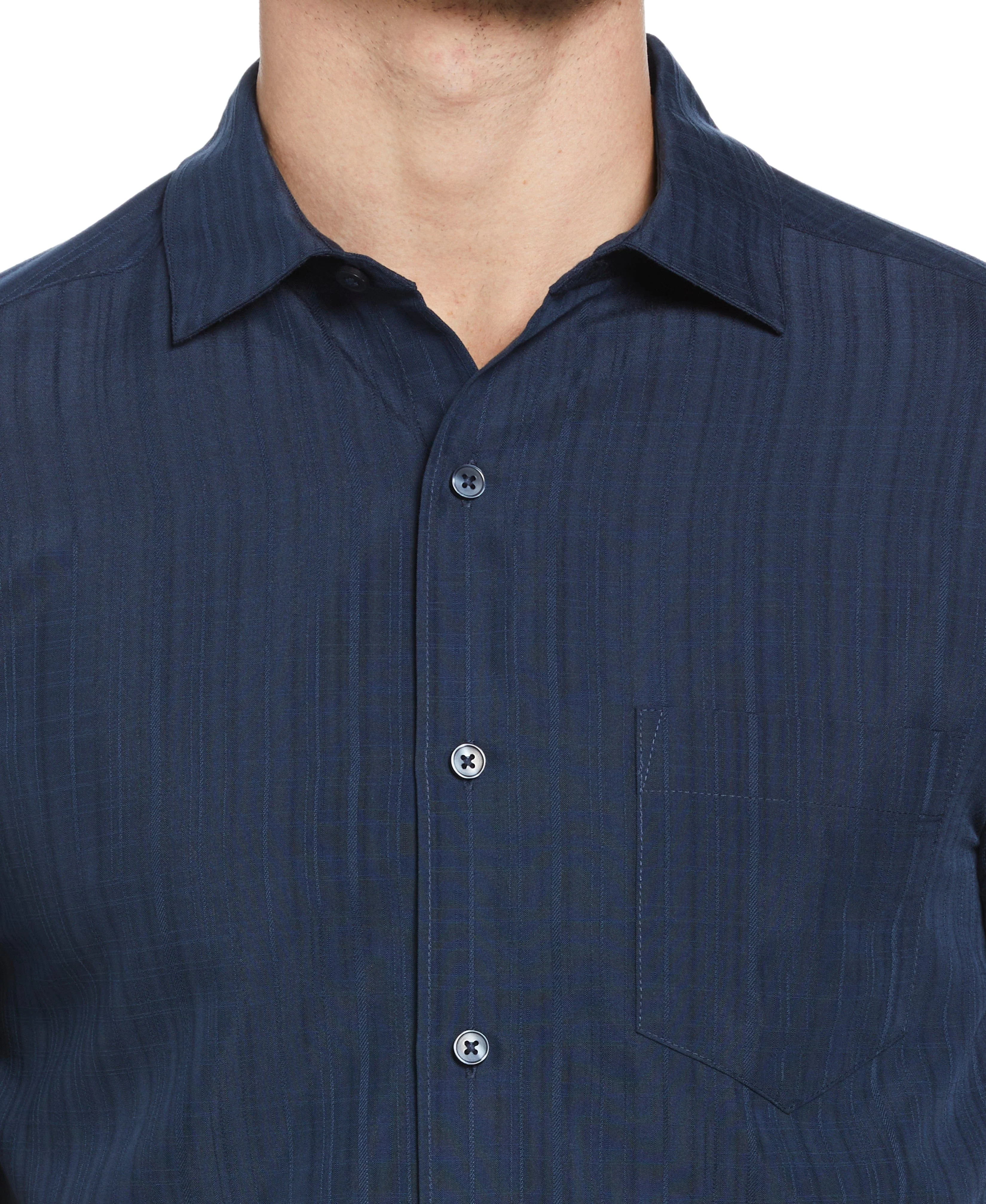 Classic Textured 1-Pocket Shirt - Image 11