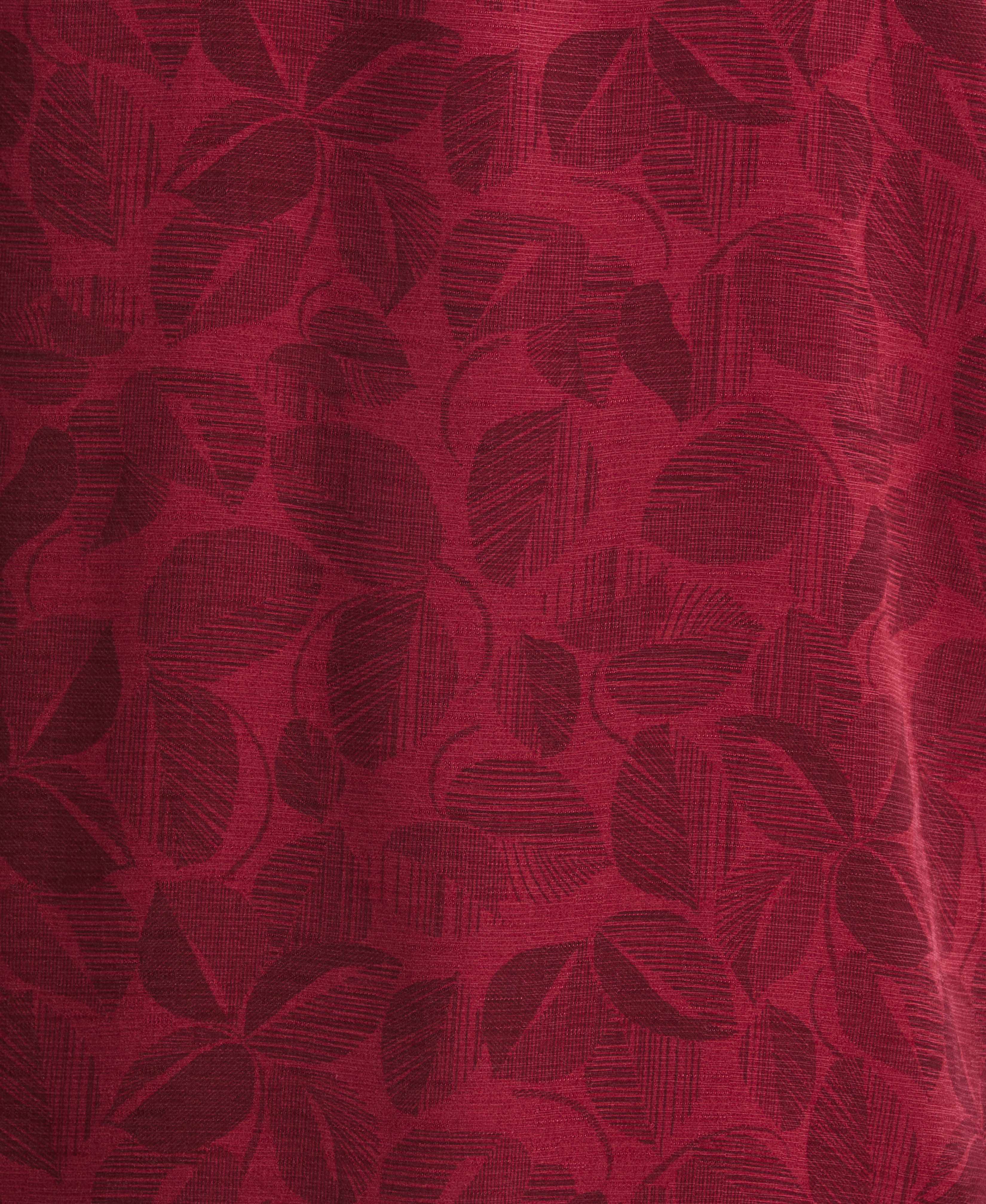 Textured Tonal Floral Print Shirt - Image 6