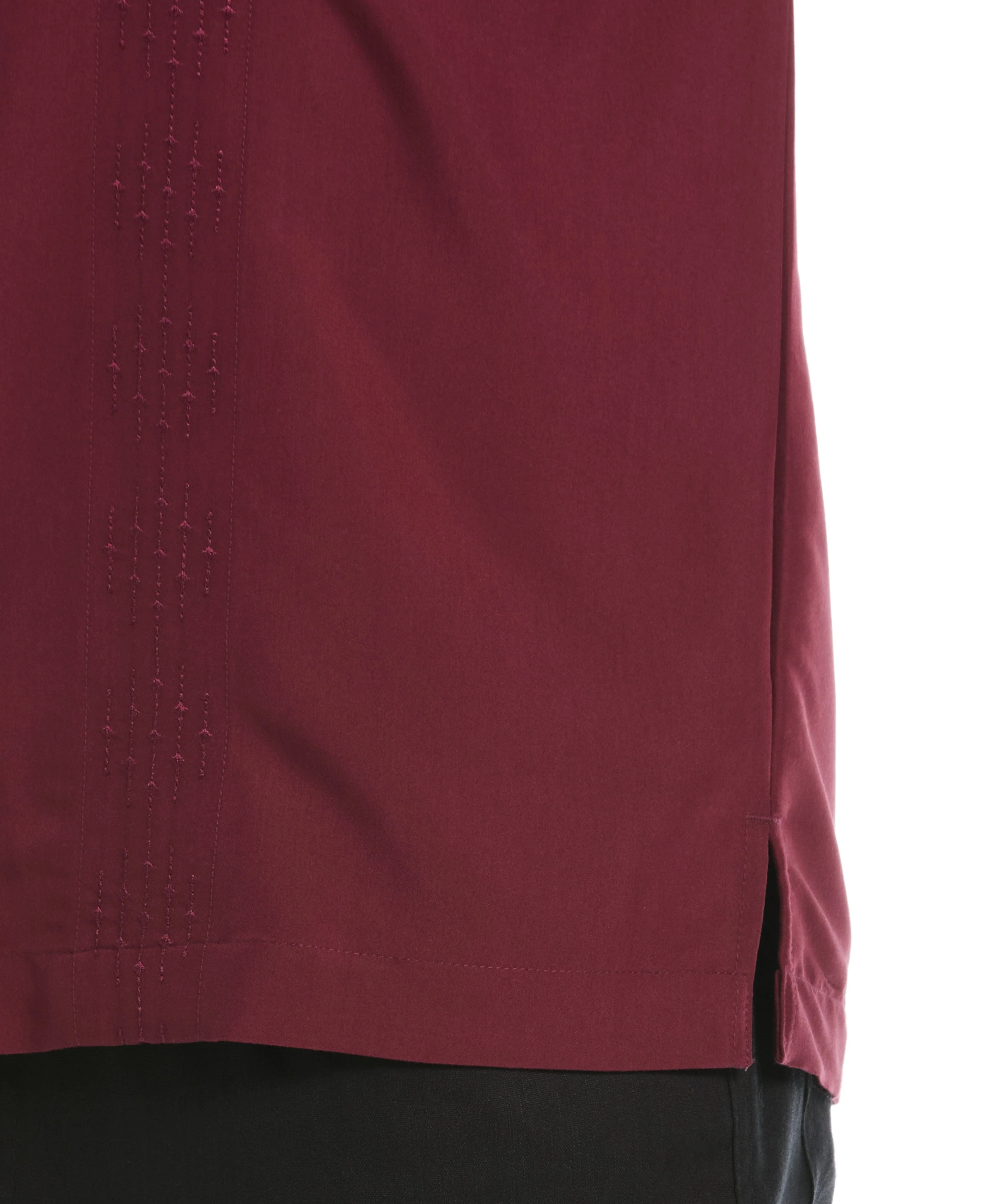 Tonal Argyle Embroidered Shirt - Image 4