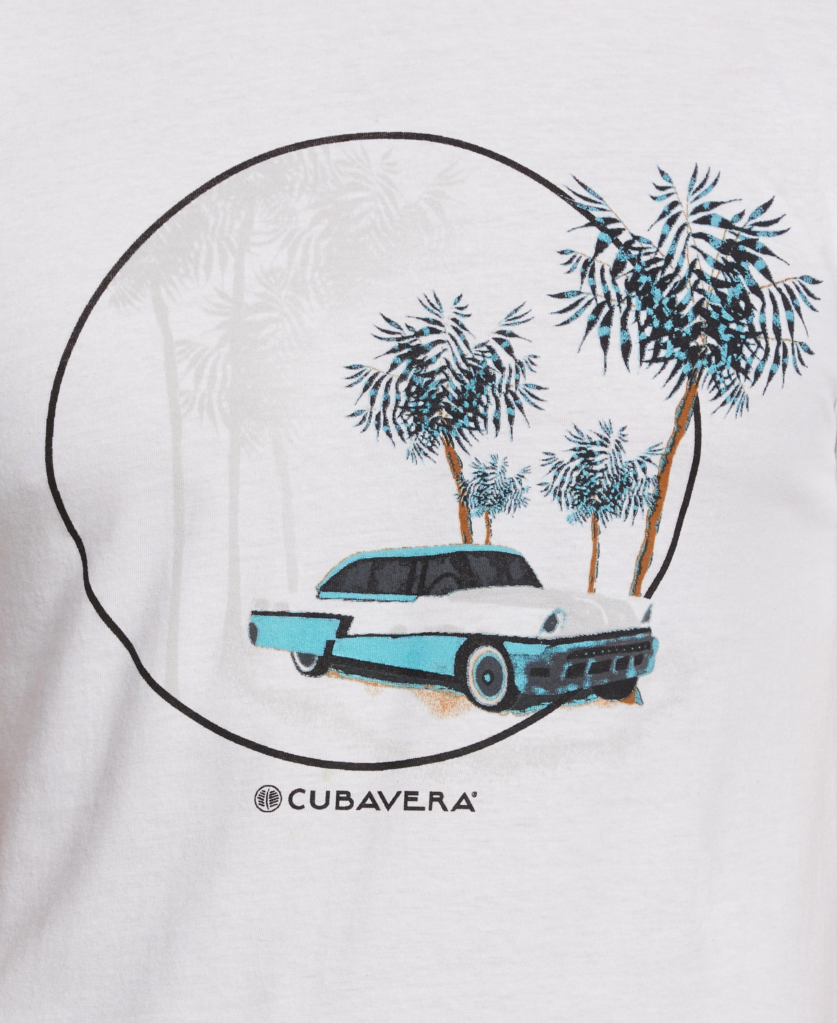 Tropical Car Print Tee - Image 3