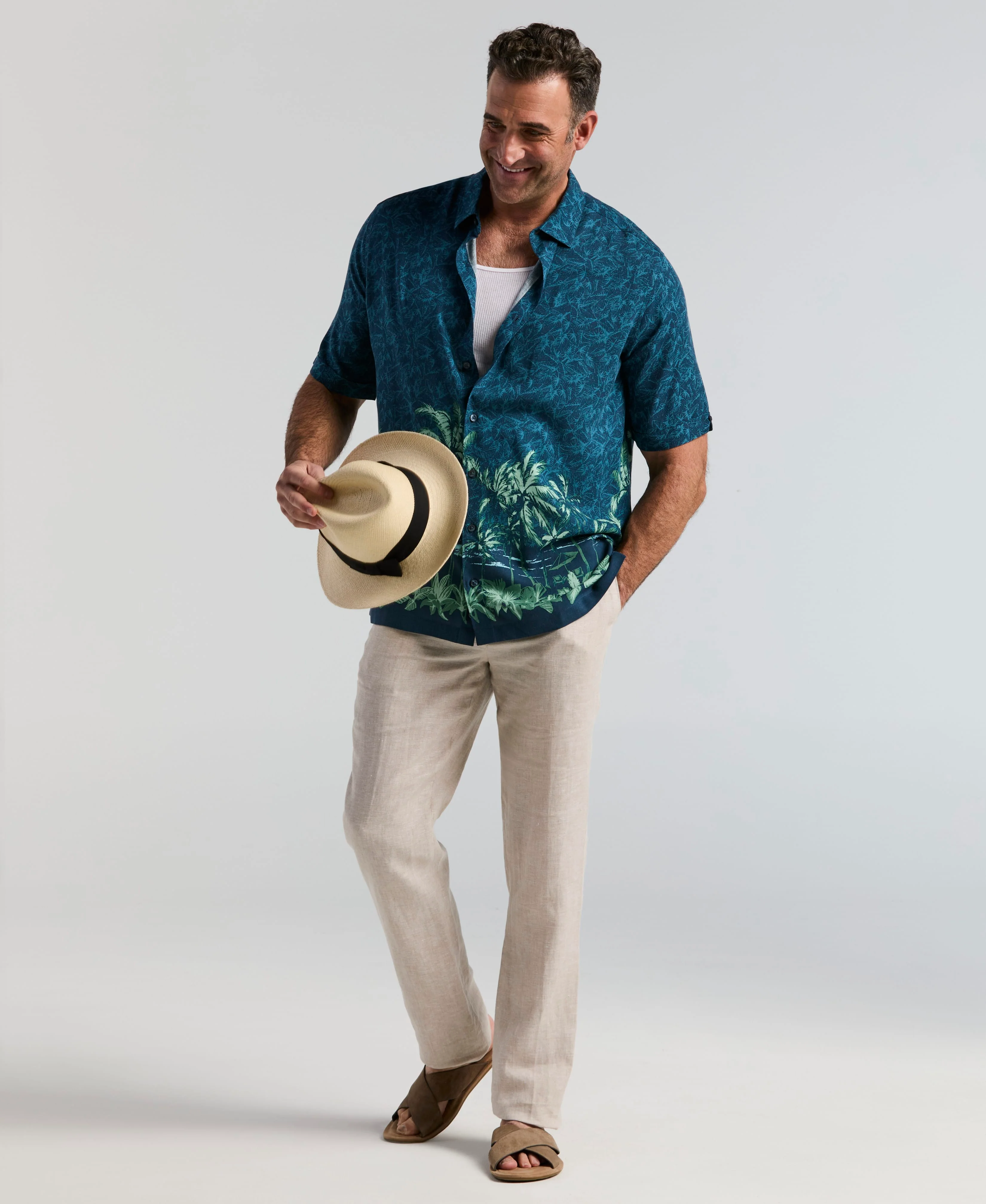 Big & Tall Tropical Horizon Shirt - Image 5