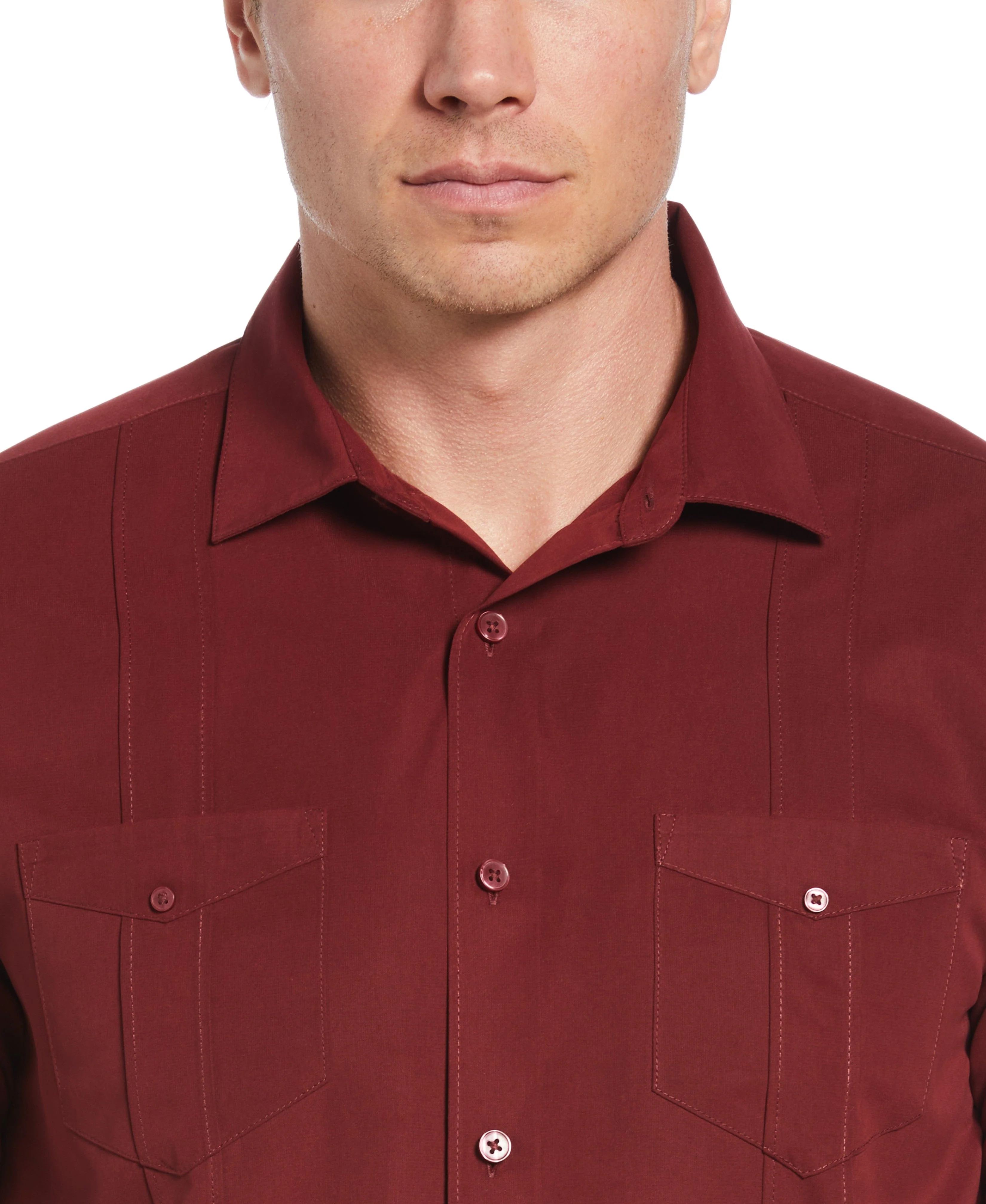 Two-Pocket Double Pintuck Shirt - Image 4