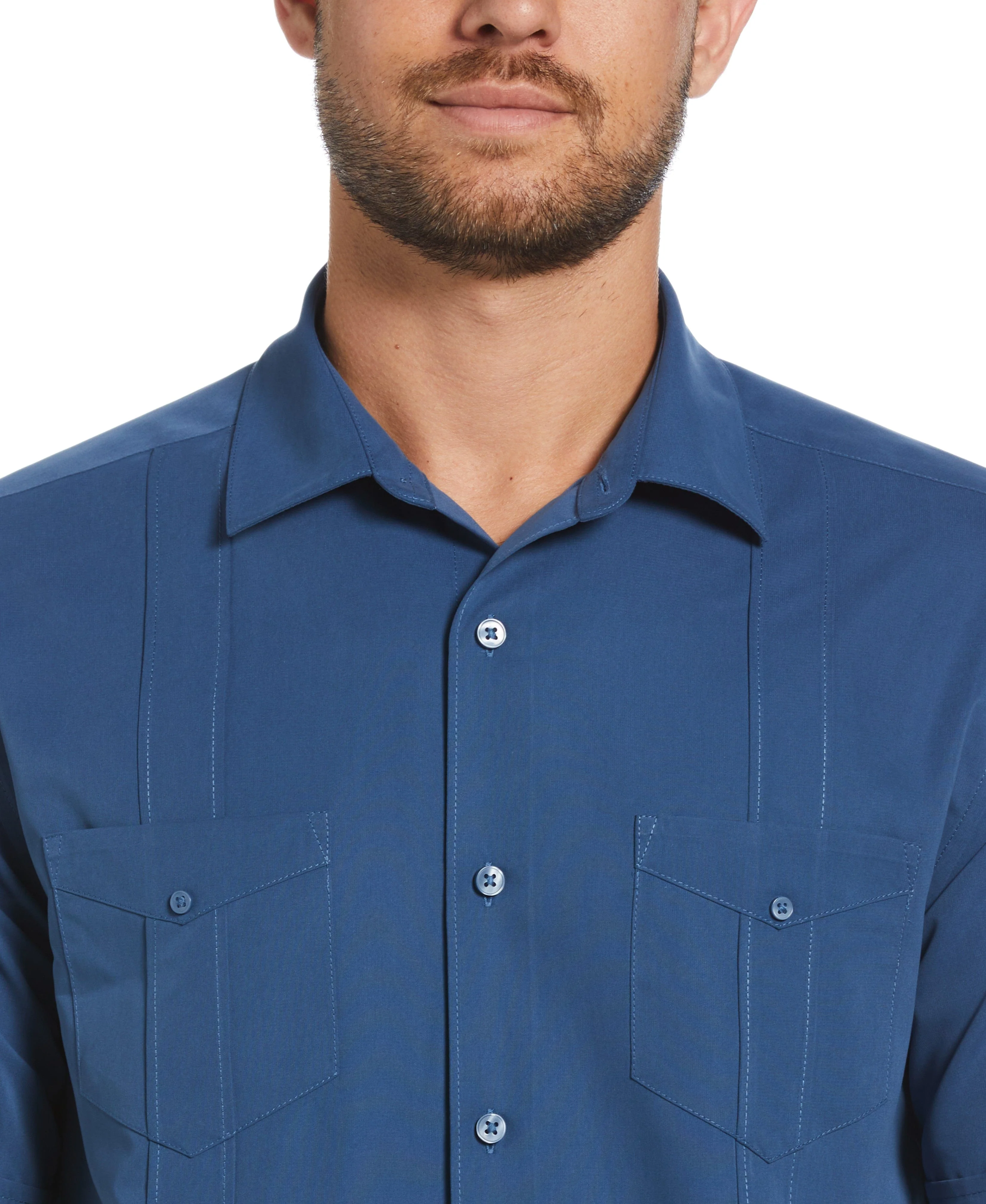Two-Pocket Double Pintuck Shirt - Image 9
